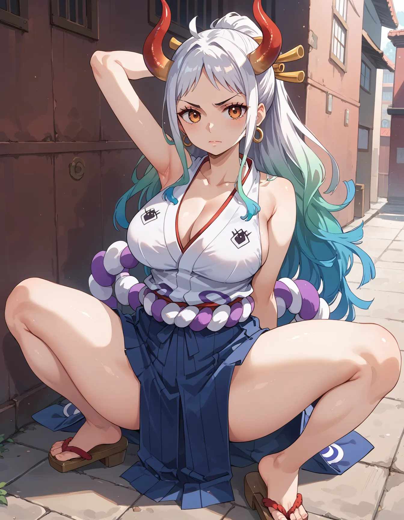 ワンピースに登場するヤマトのエッチ度増し増しなAI画像500枚まとめ！の6枚目の画像です。