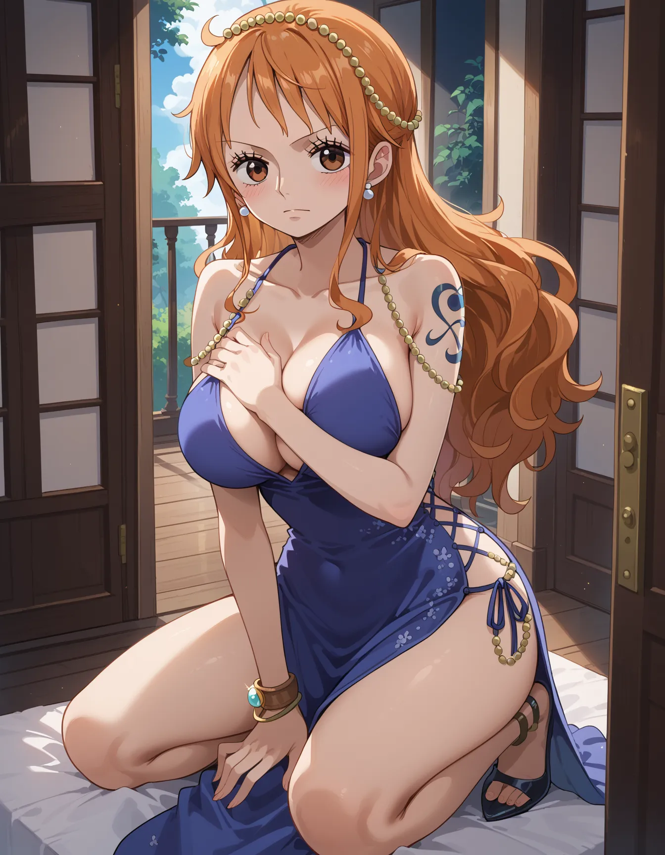 ワンピースに登場するナミちゃんのエッチなAI画像500枚！(7ページ目)の26枚目の画像です。