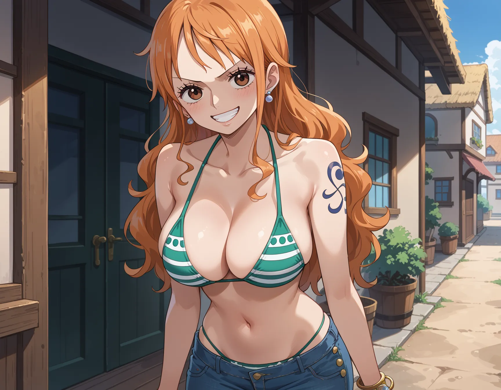 ワンピースに登場するナミちゃんのエッチなAI画像500枚！(8ページ目)の3枚目の画像です。