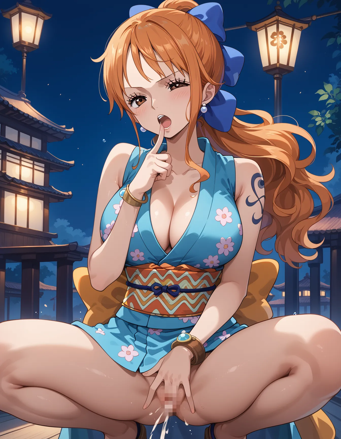 ワンピースに登場するナミちゃんのエッチなAI画像500枚！(8ページ目)の5枚目の画像です。
