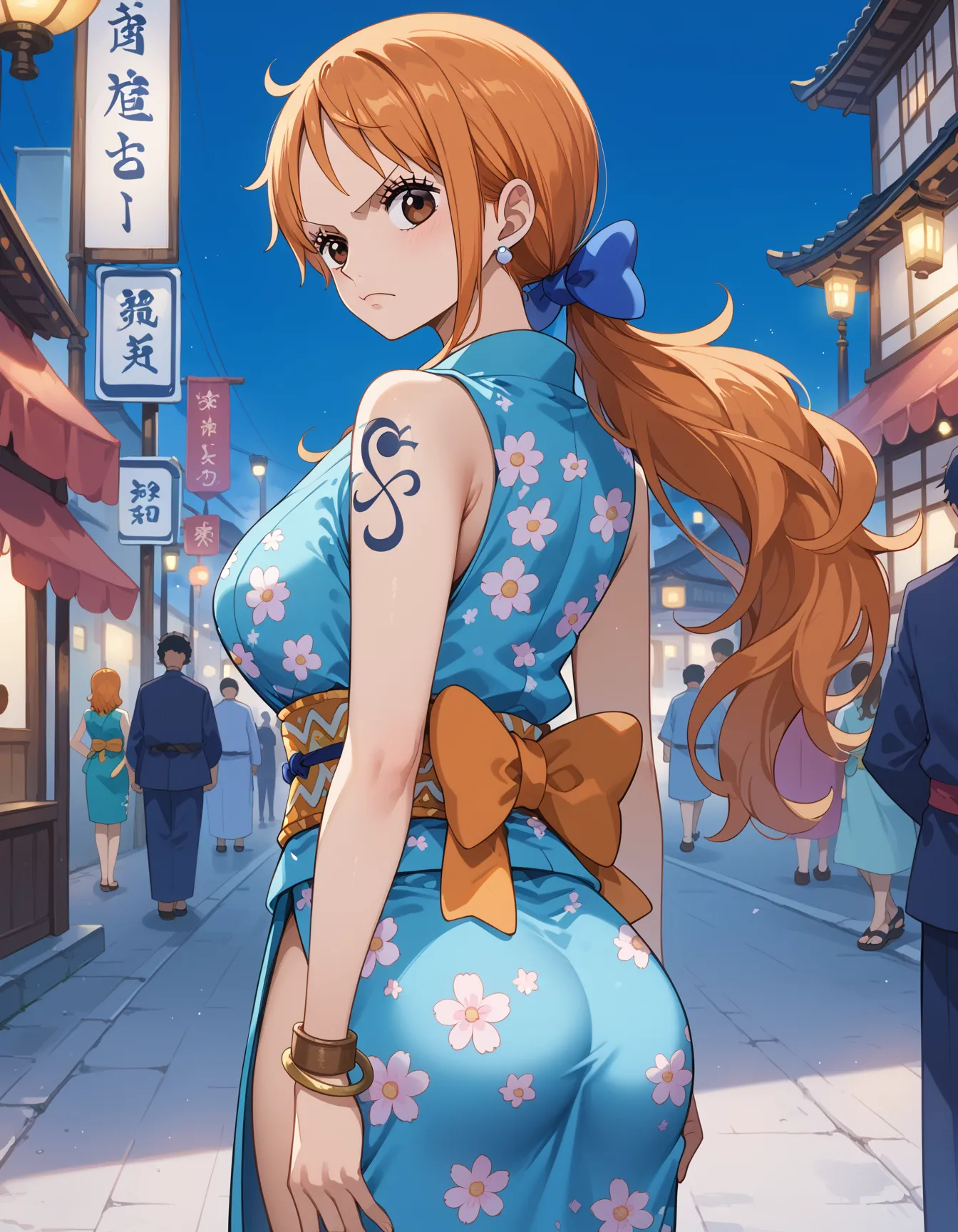 ワンピースに登場するナミちゃんのエッチなAI画像500枚！(8ページ目)の8枚目の画像です。