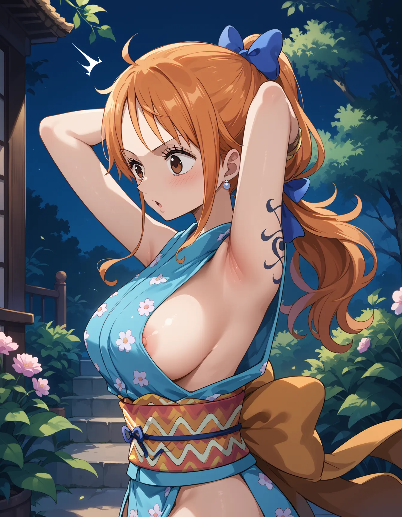 ワンピースに登場するナミちゃんのエッチなAI画像500枚！(8ページ目)の22枚目の画像です。