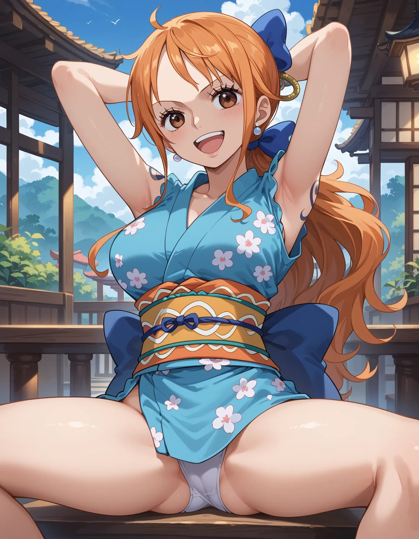 ワンピースに登場するナミちゃんのエッチなAI画像500枚！(8ページ目)の40枚目の画像です。