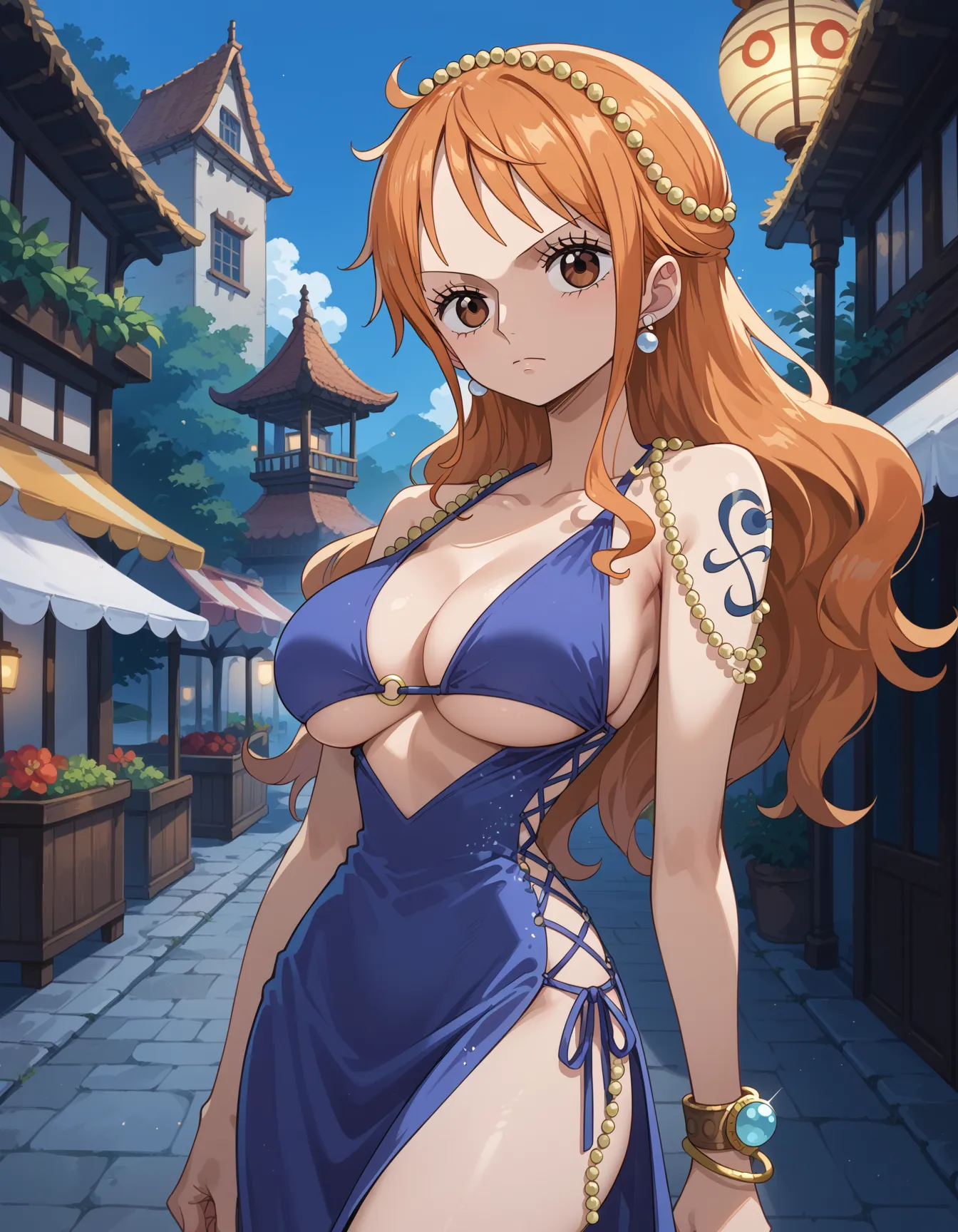 ワンピースに登場するナミちゃんのエッチなAI画像500枚！(2ページ目)の9枚目の画像です。