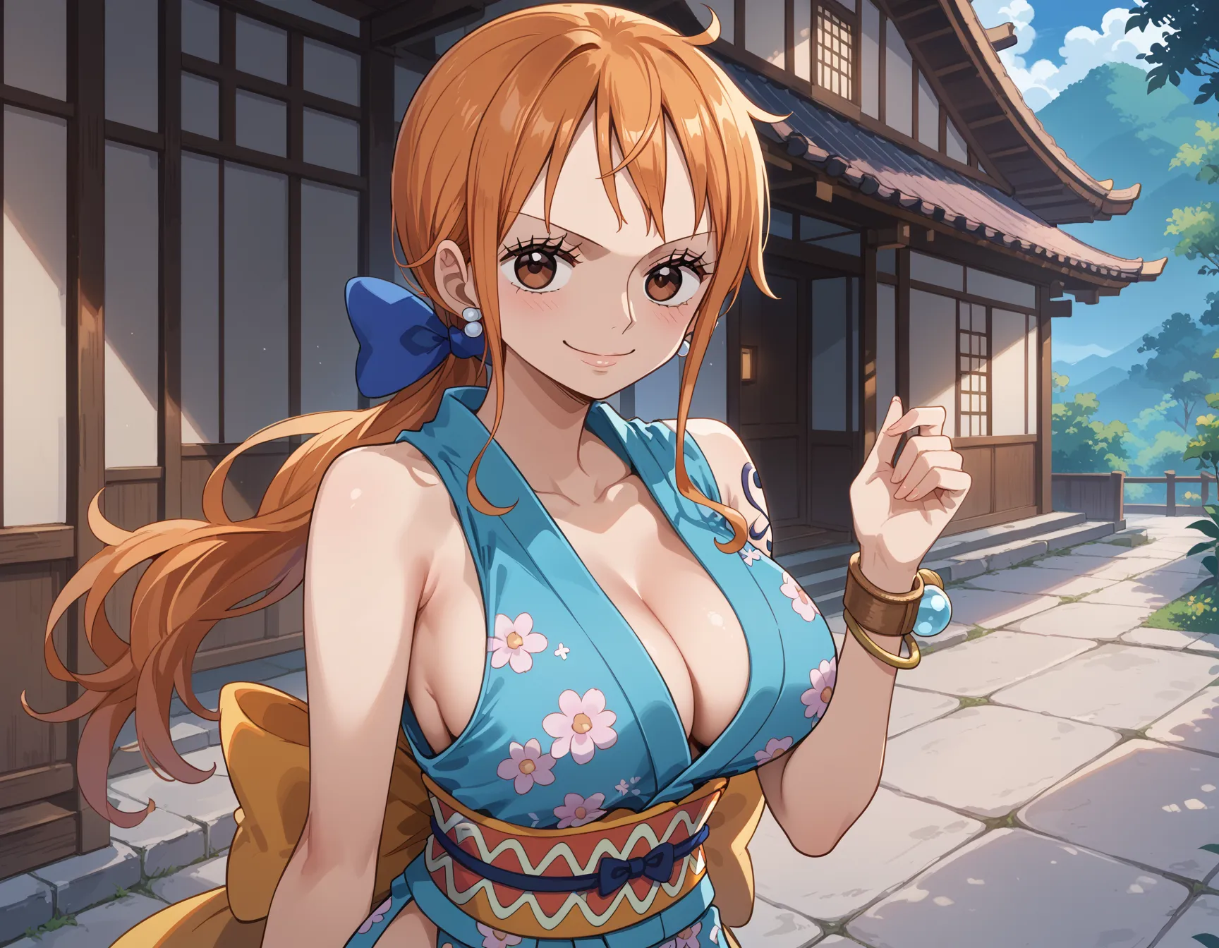 ワンピースに登場するナミちゃんのエッチなAI画像500枚！(11ページ目)の18枚目の画像です。