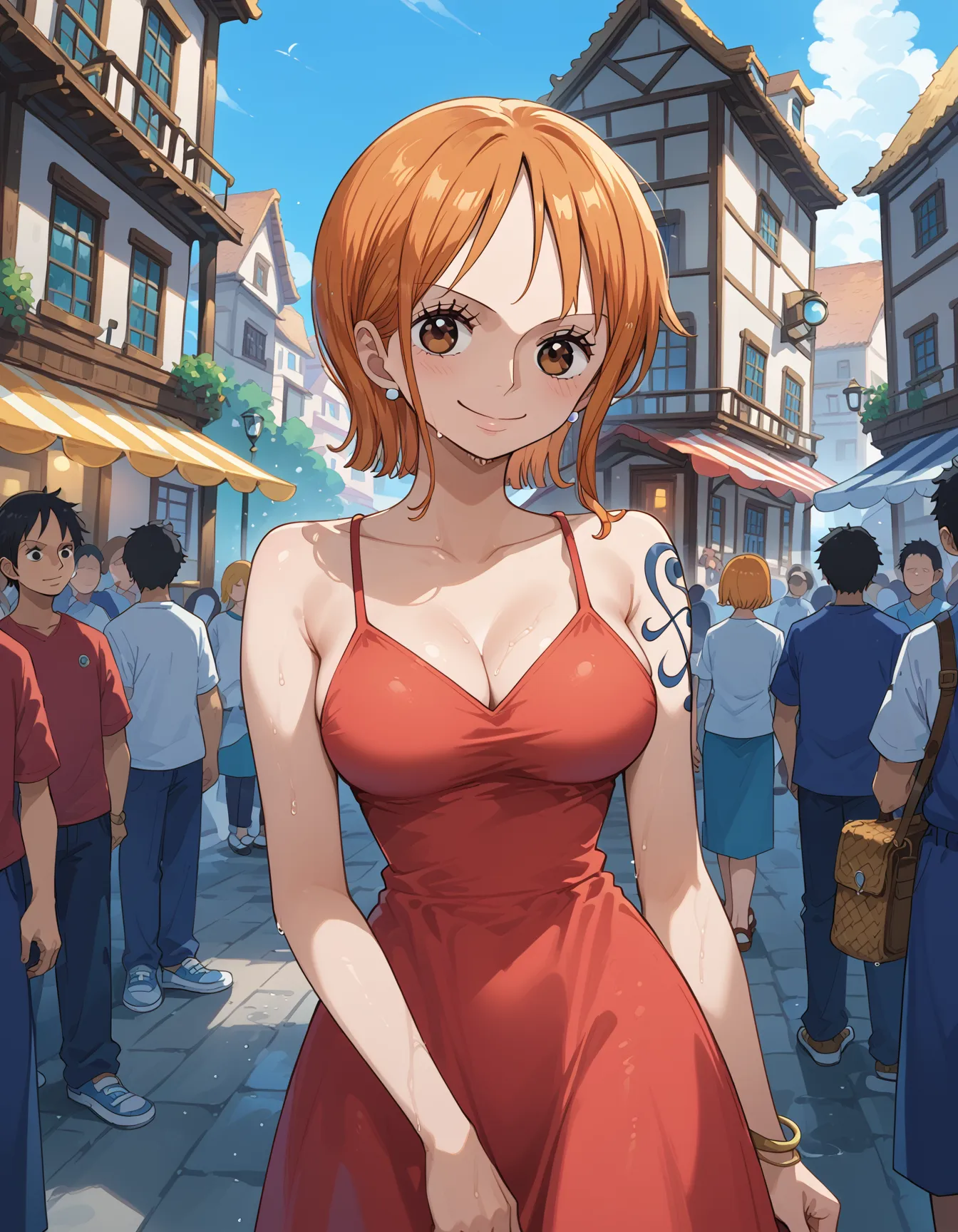 ワンピースに登場するナミちゃんのエッチなAI画像500枚！(11ページ目)の20枚目の画像です。