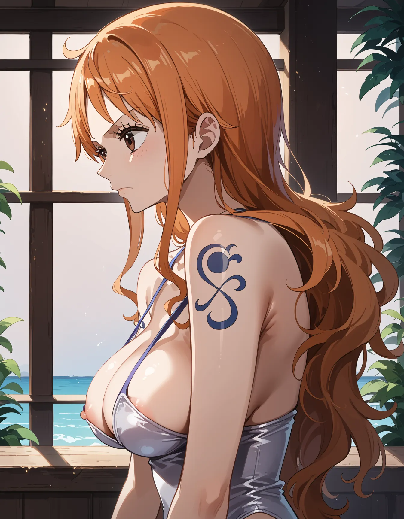 ワンピースに登場するナミちゃんのエッチなAI画像500枚！(11ページ目)の22枚目の画像です。