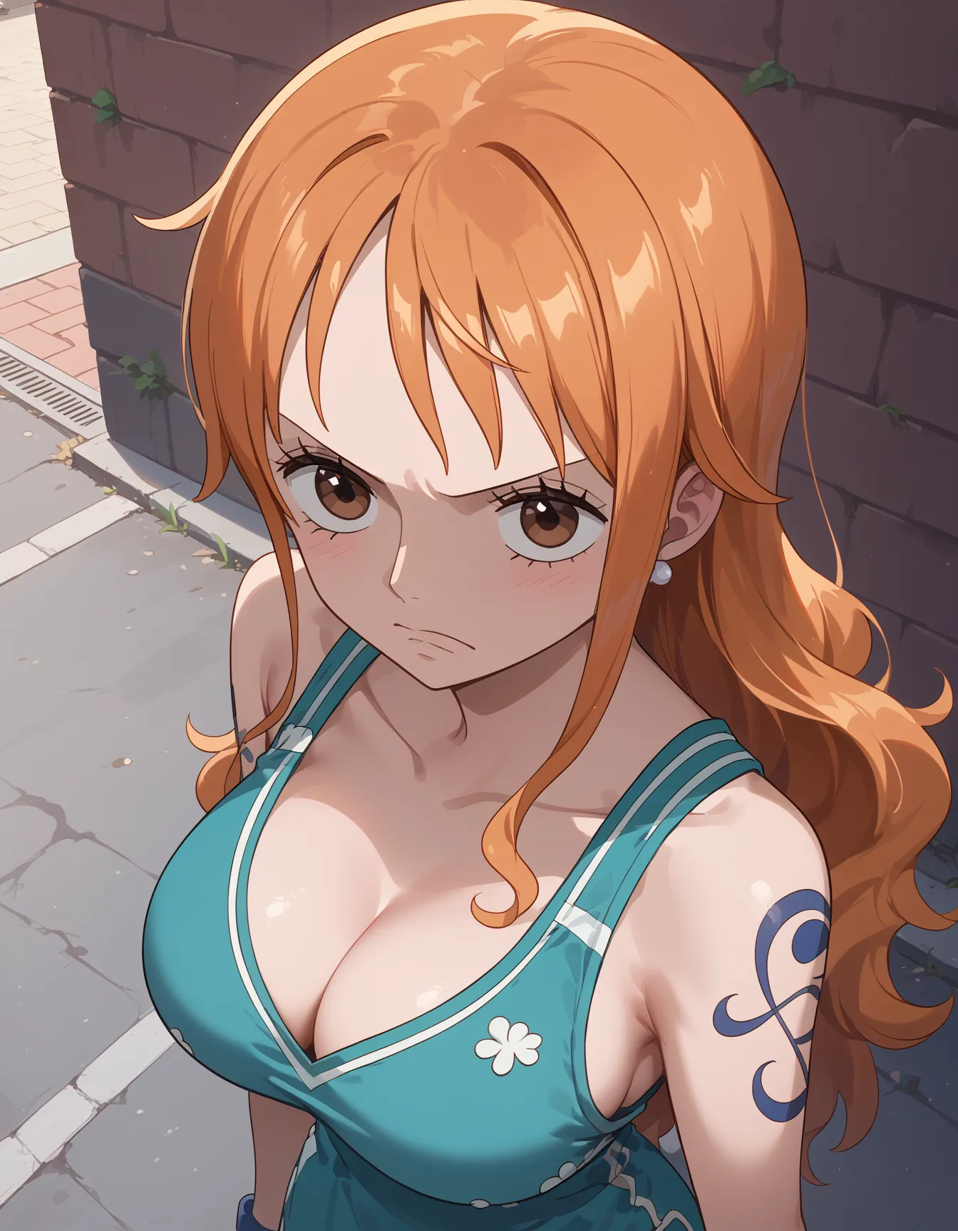 ワンピースに登場するナミちゃんのエッチなAI画像500枚！(11ページ目)の25枚目の画像です。
