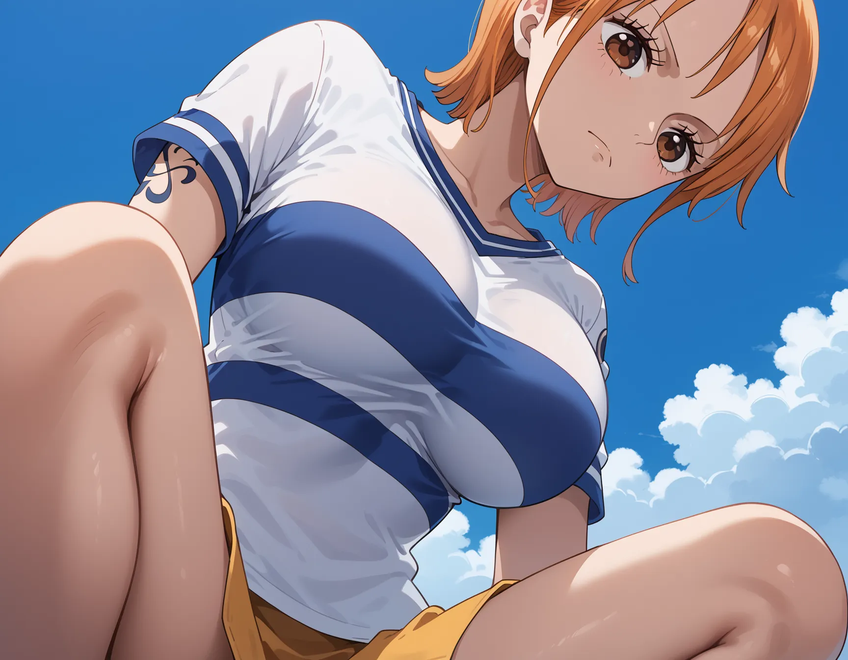 ワンピースに登場するナミちゃんのエッチなAI画像500枚！(11ページ目)の26枚目の画像です。