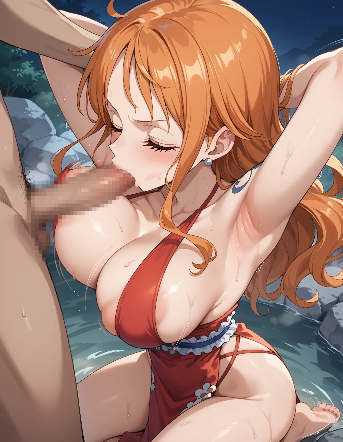 ワンピースに登場するナミちゃんのエッチなAI画像500枚！(12ページ目)の7枚目の画像です。