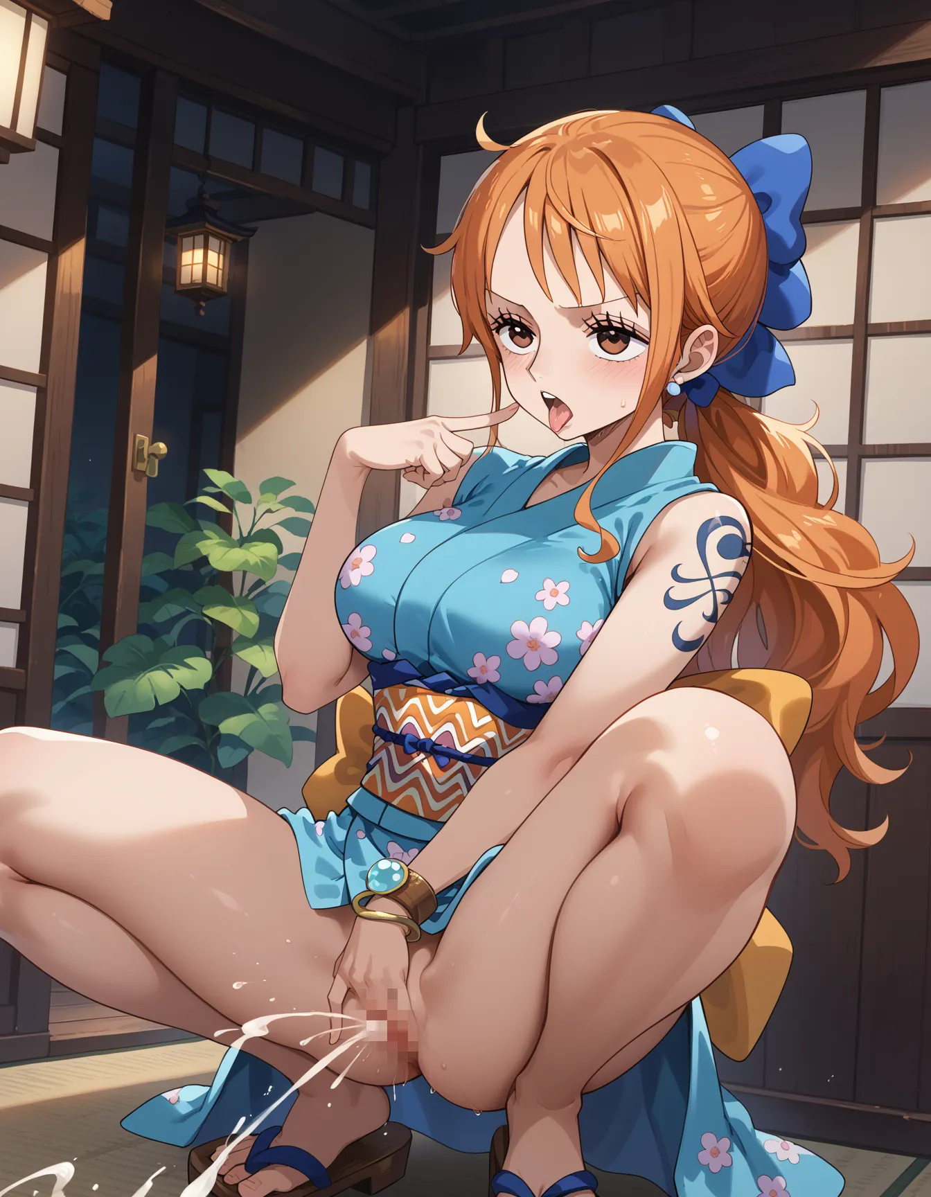 ワンピースに登場するナミちゃんのエッチなAI画像500枚！(12ページ目)の21枚目の画像です。