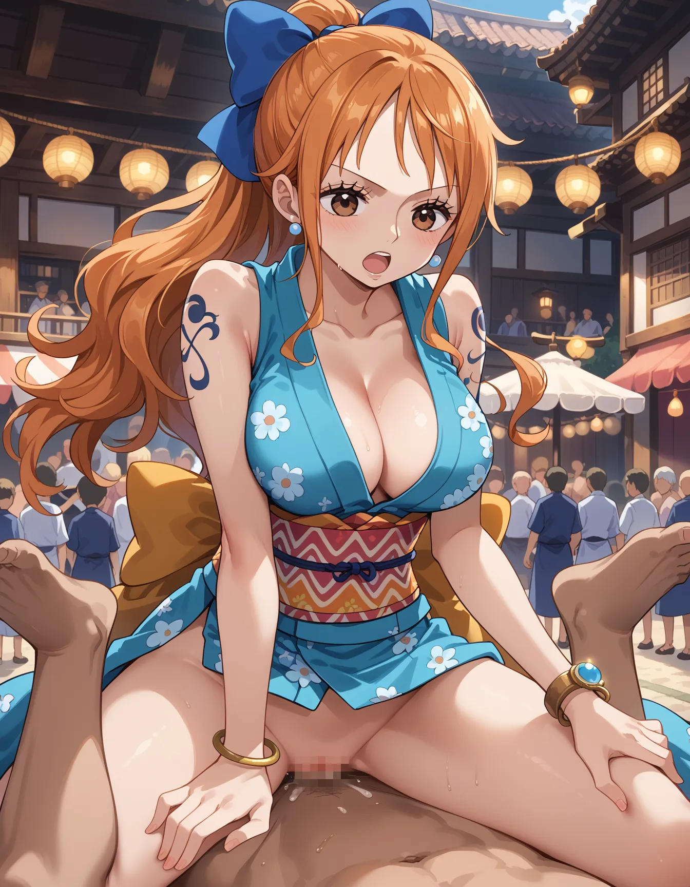 ワンピースに登場するナミちゃんのエッチなAI画像500枚！(2ページ目)の15枚目の画像です。