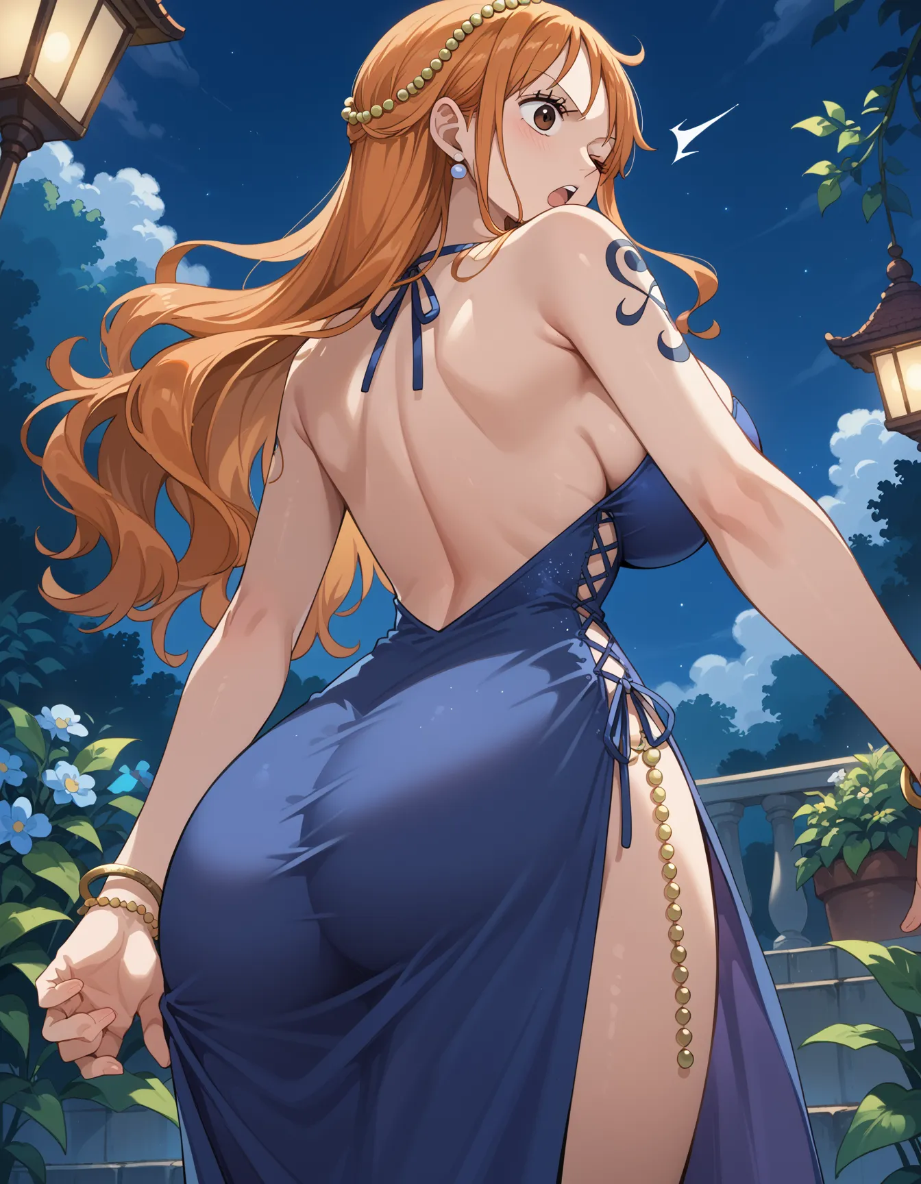 ワンピースに登場するナミちゃんのエッチなAI画像500枚！(12ページ目)の34枚目の画像です。