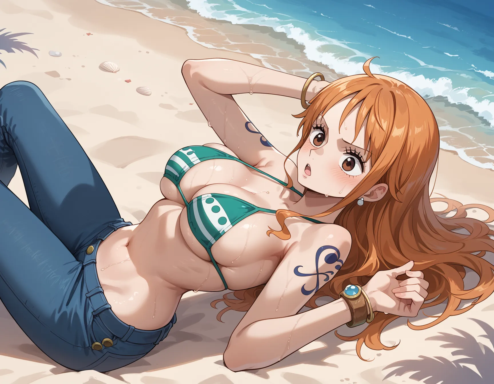 ワンピースに登場するナミちゃんのエッチなAI画像500枚！(13ページ目)の11枚目の画像です。