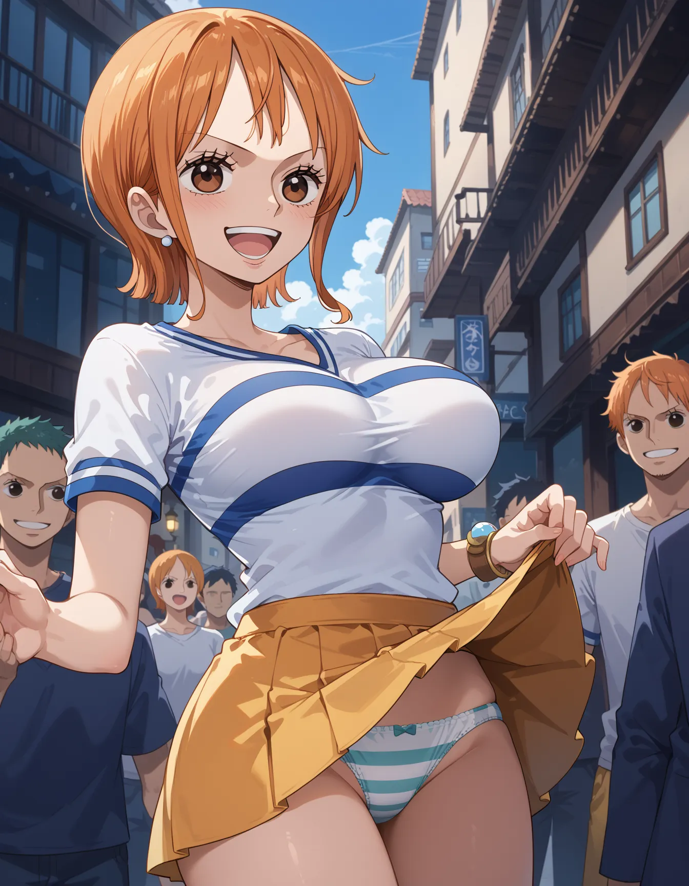 ワンピースに登場するナミちゃんのエッチなAI画像500枚！(13ページ目)の13枚目の画像です。