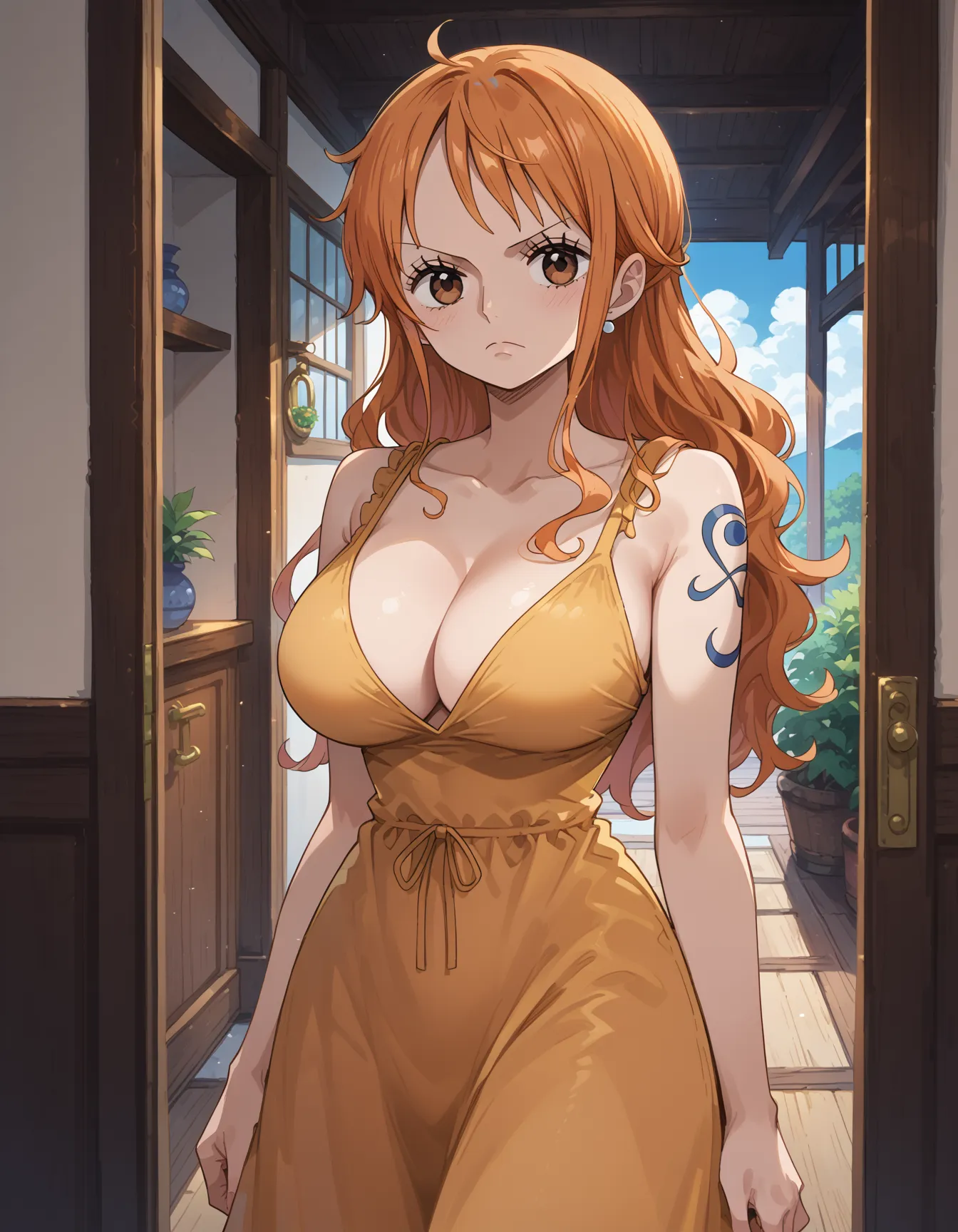 ワンピースに登場するナミちゃんのエッチなAI画像500枚！(2ページ目)の22枚目の画像です。