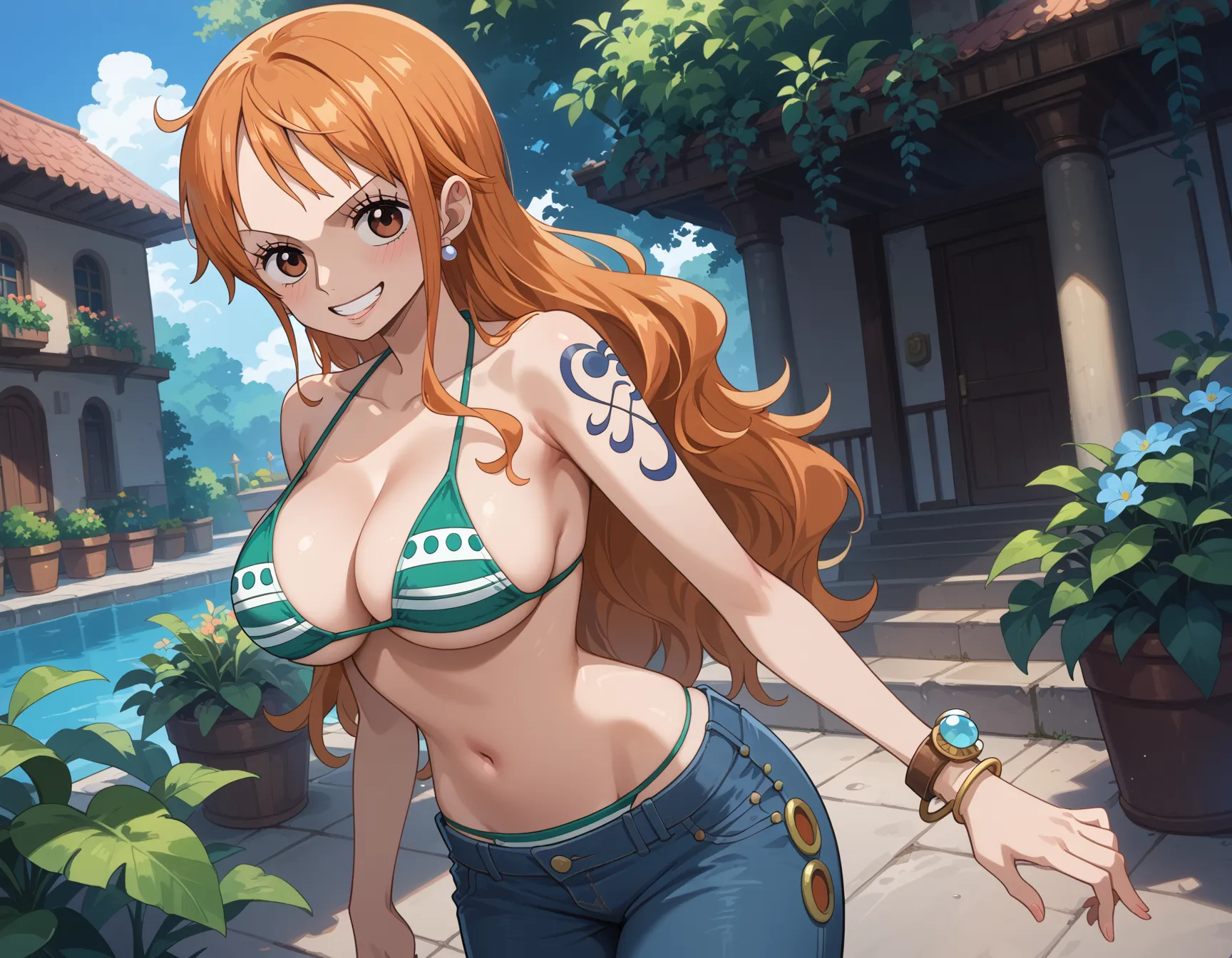 ワンピースに登場するナミちゃんのエッチなAI画像500枚！(2ページ目)の32枚目の画像です。