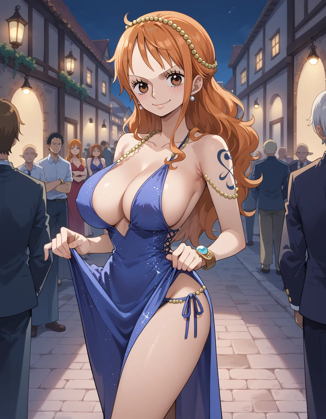 ワンピースに登場するナミちゃんのエッチなAI画像500枚！(3ページ目)の7枚目の画像です。