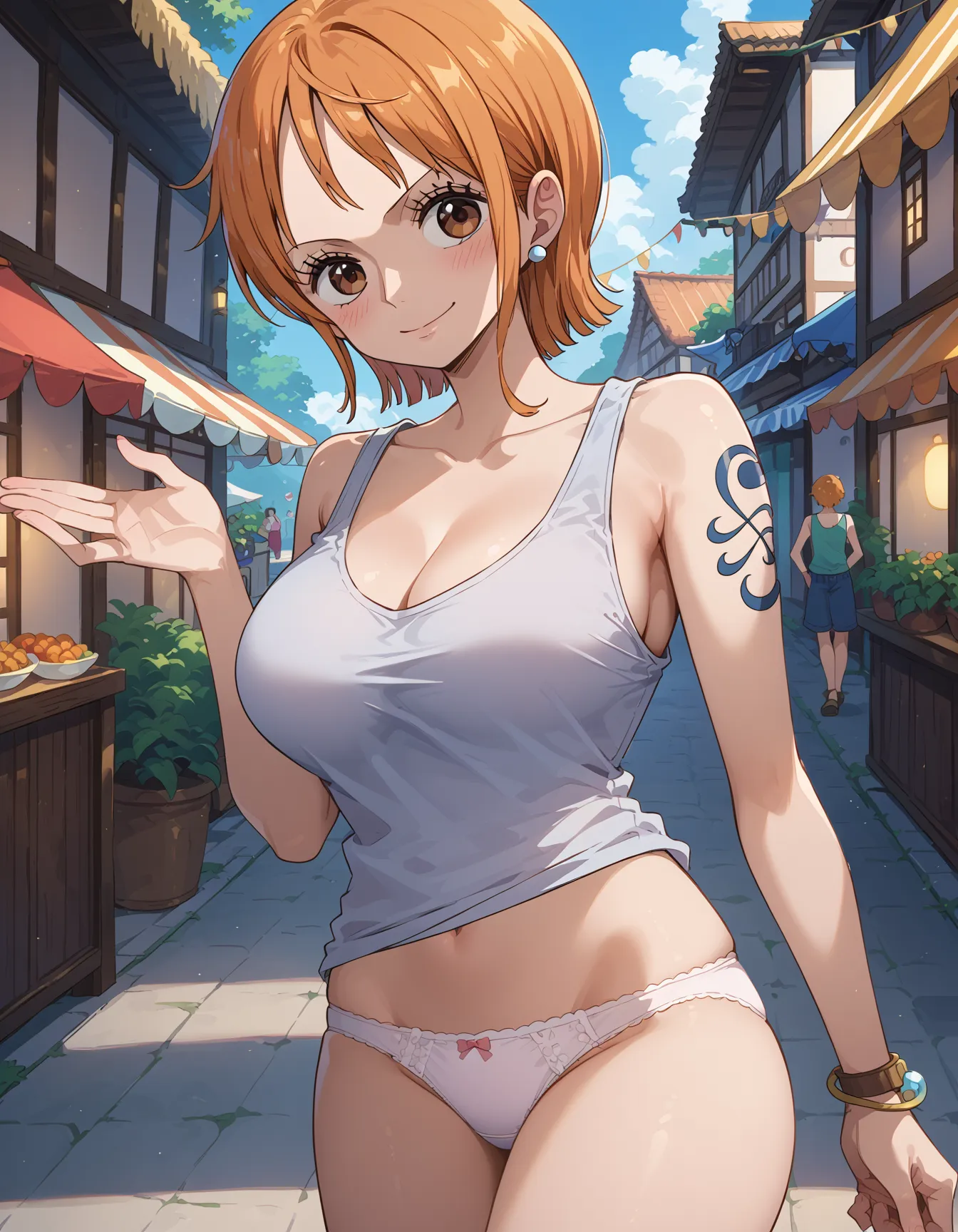 ワンピースに登場するナミちゃんのエッチなAI画像500枚！(3ページ目)の39枚目の画像です。