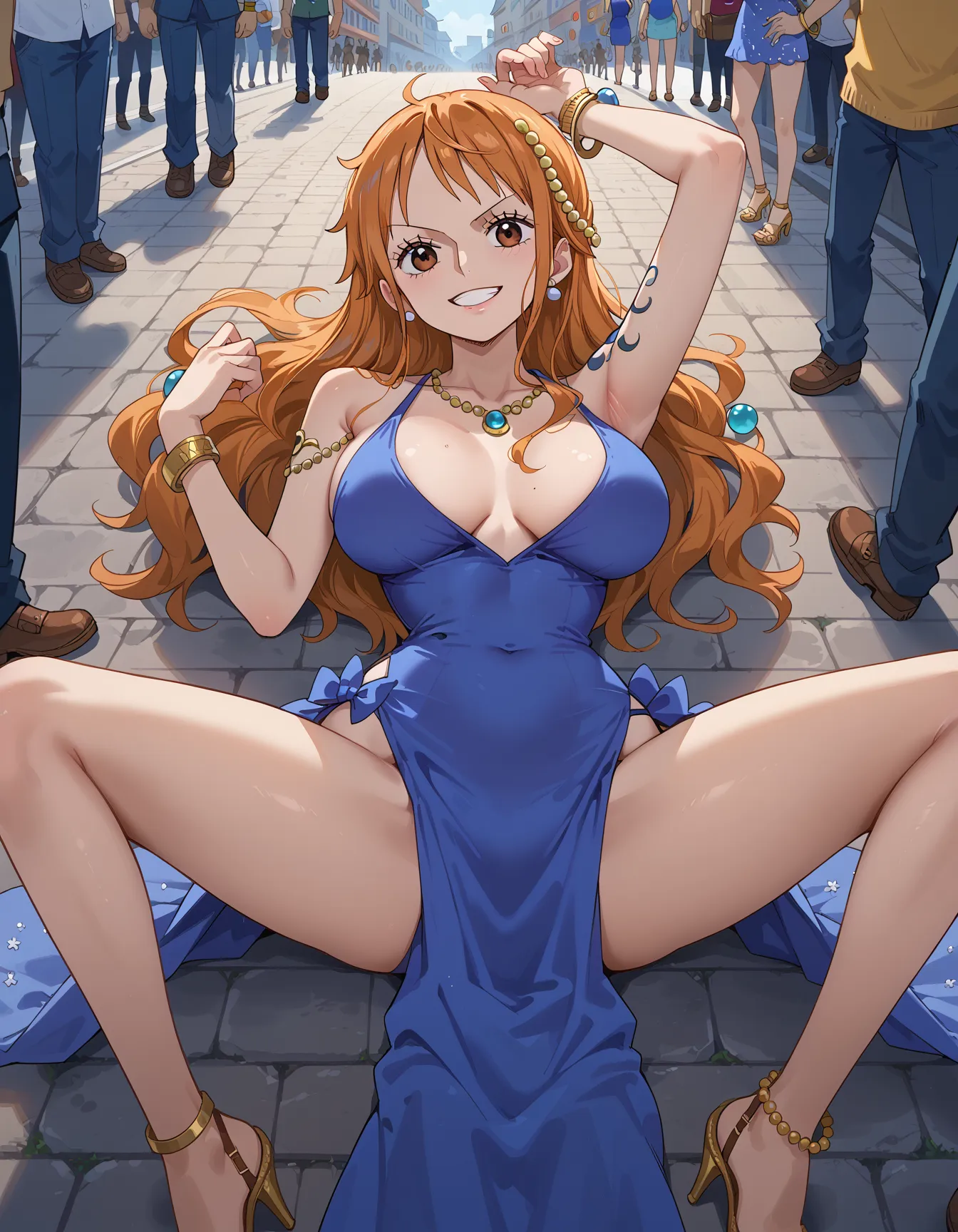ワンピースに登場するナミちゃんのエッチなAI画像500枚！(4ページ目)の13枚目の画像です。
