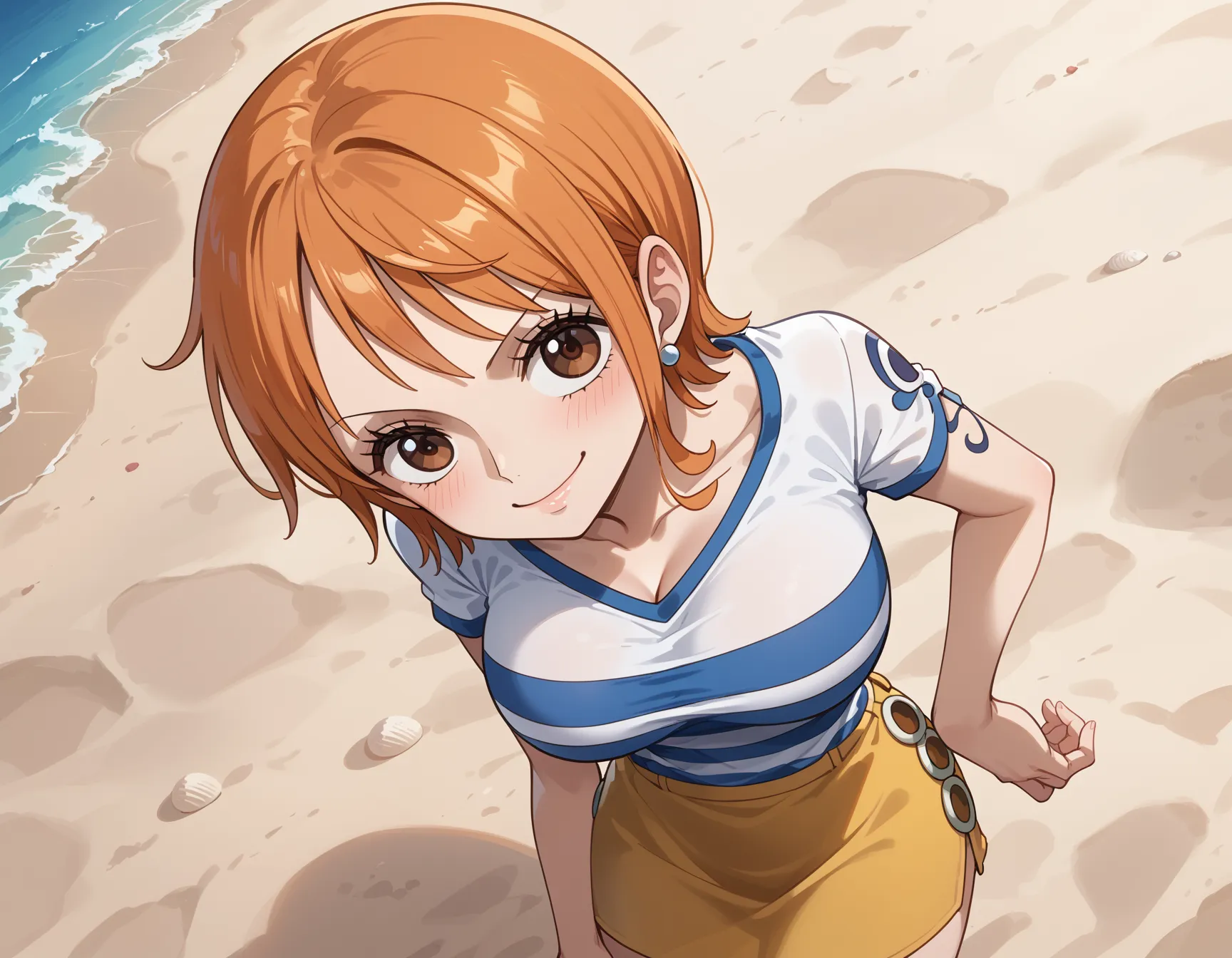 ワンピースに登場するナミちゃんのエッチなAI画像500枚！(4ページ目)の25枚目の画像です。
