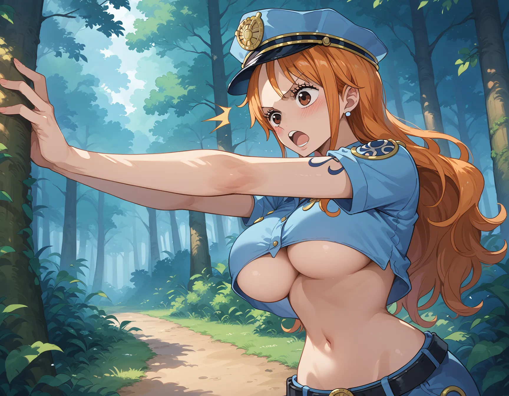 ワンピースに登場するナミちゃんのエッチなAI画像500枚！(4ページ目)の26枚目の画像です。
