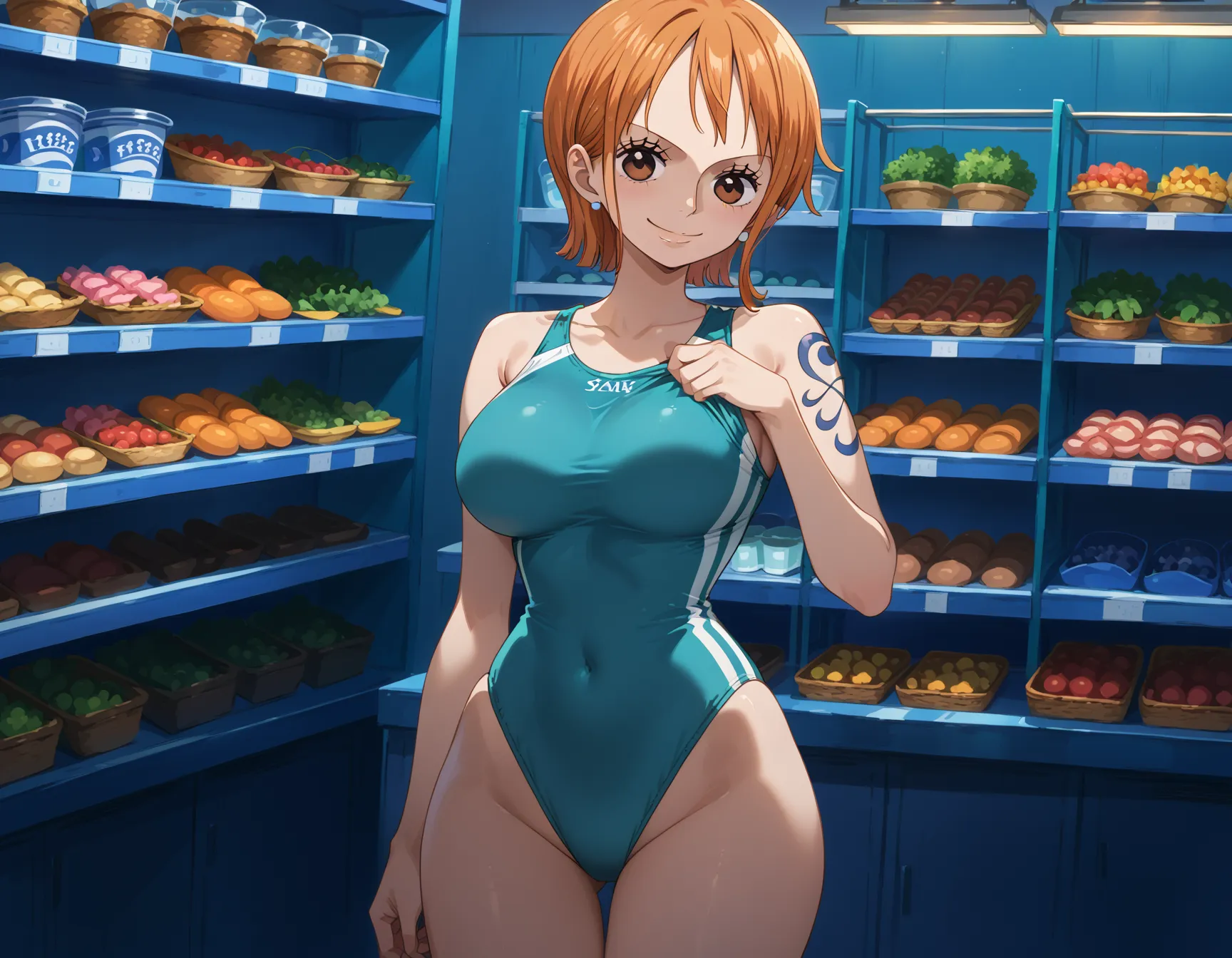 ワンピースに登場するナミちゃんのエッチなAI画像500枚！(4ページ目)の31枚目の画像です。