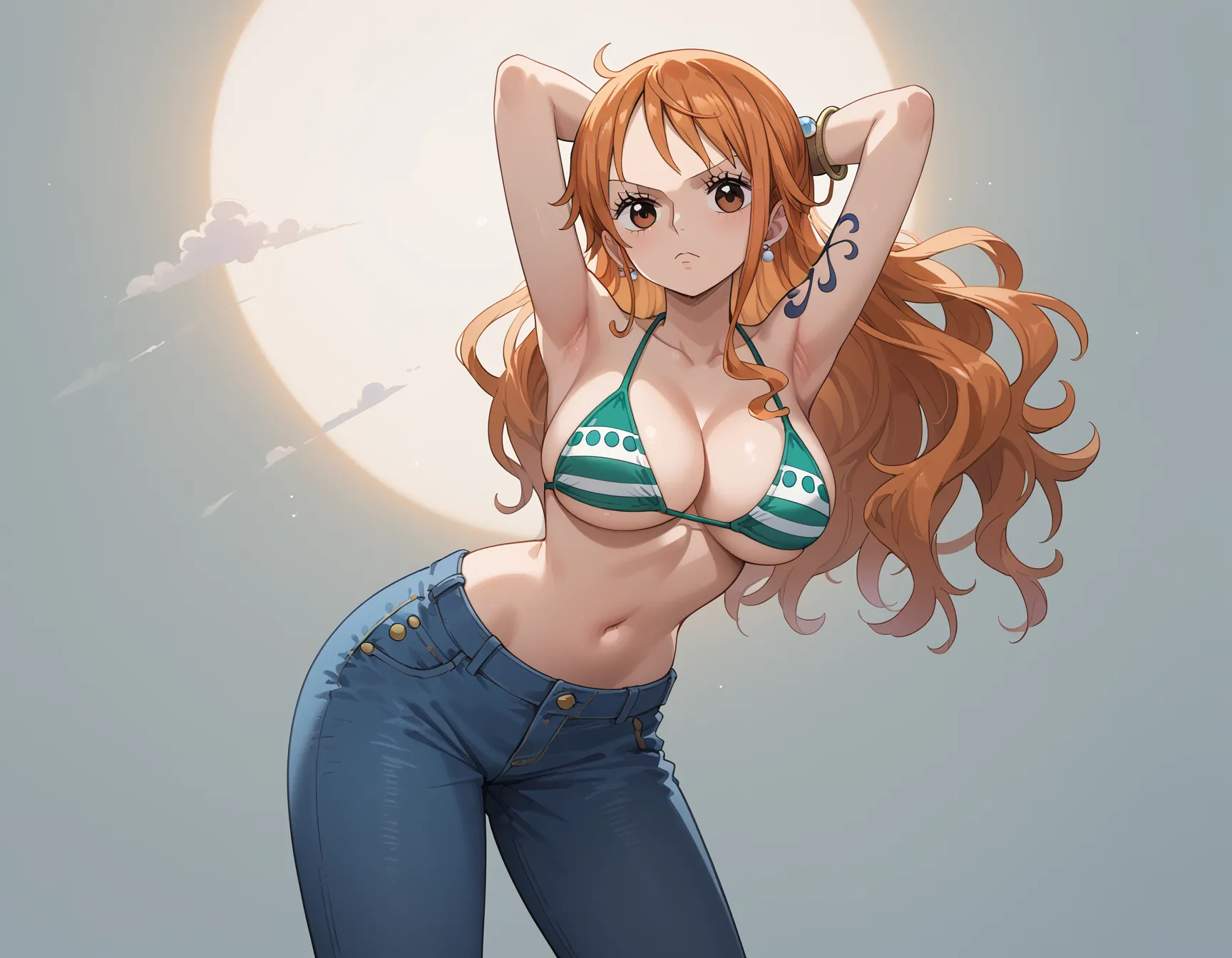 ワンピースに登場するナミちゃんのエッチなAI画像500枚！(4ページ目)の40枚目の画像です。
