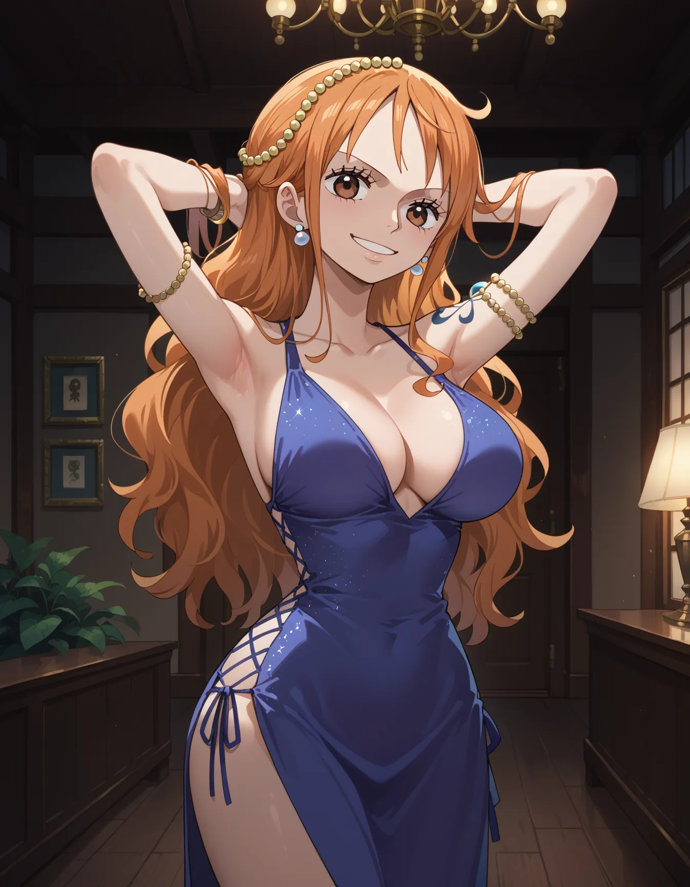 ワンピースに登場するナミちゃんのエッチなAI画像500枚！(5ページ目)の7枚目の画像です。