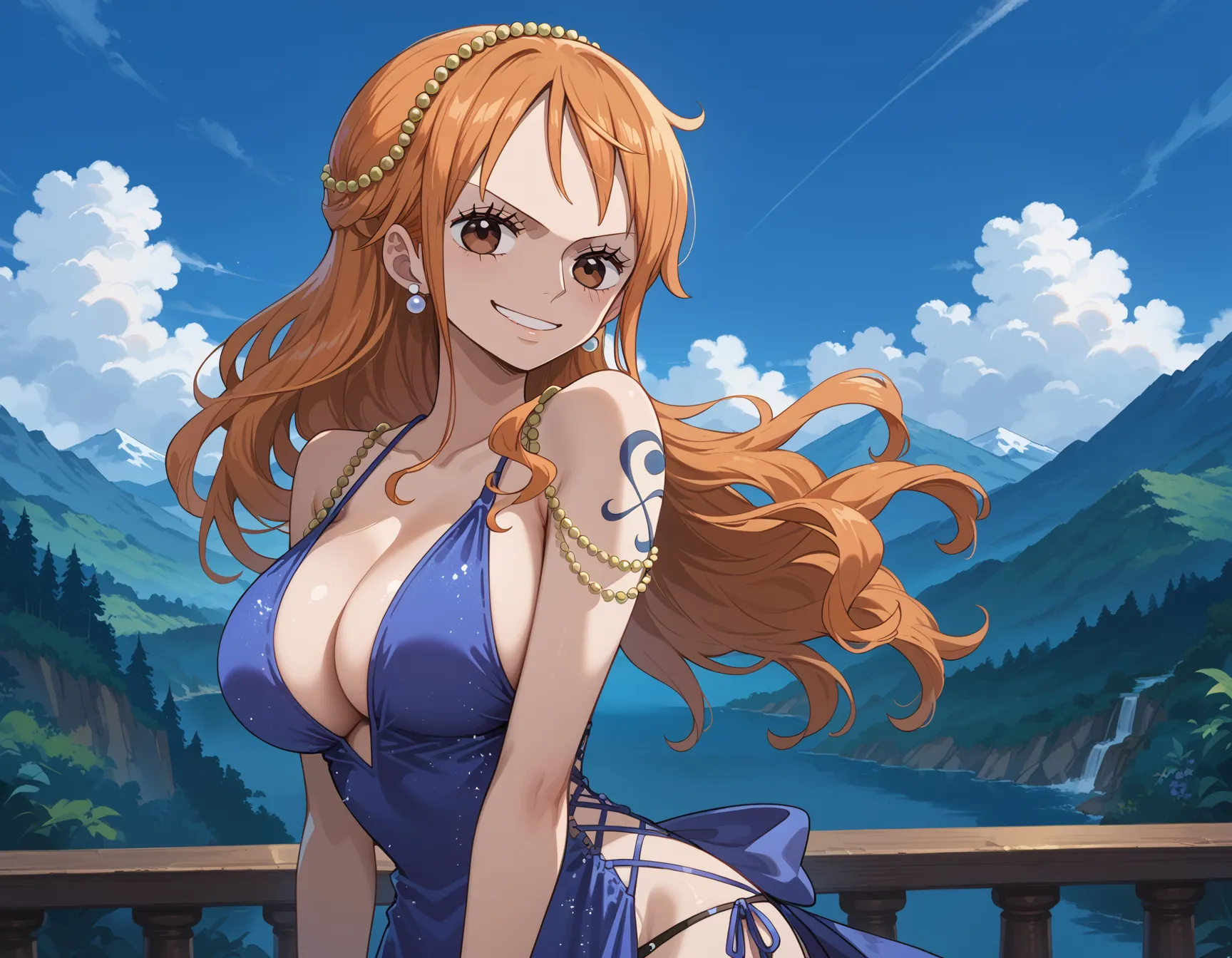 ワンピースに登場するナミちゃんのエッチなAI画像500枚！(5ページ目)の11枚目の画像です。