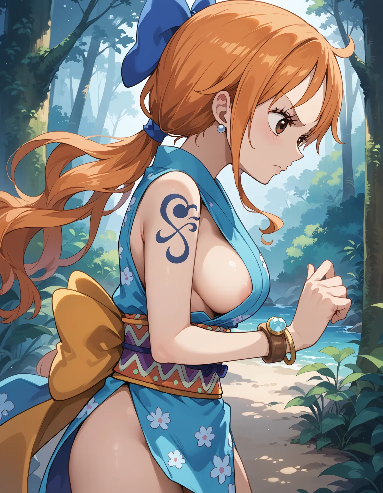 ワンピースに登場するナミちゃんのエッチなAI画像500枚！(5ページ目)の20枚目の画像です。