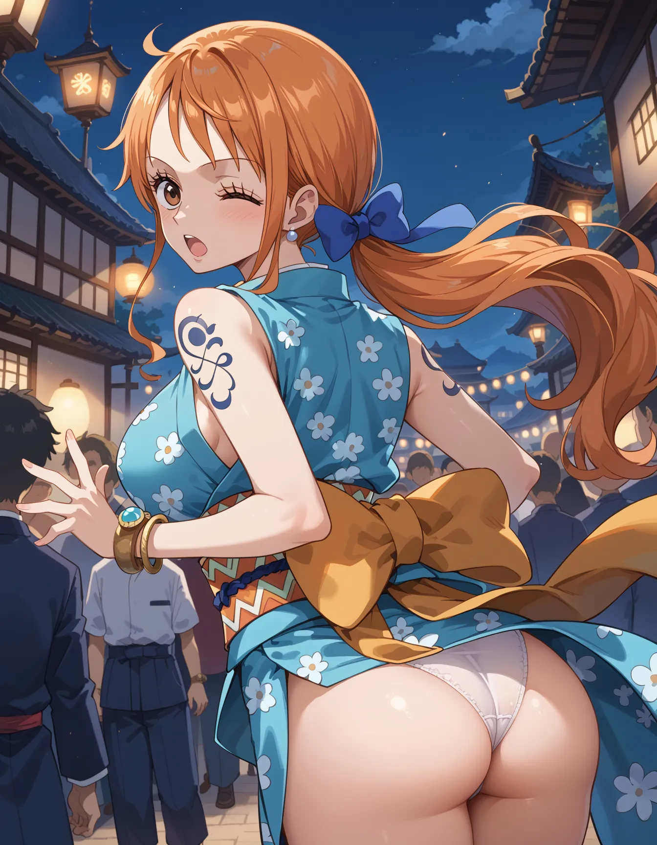 ワンピースに登場するナミちゃんのエッチなAI画像500枚！(5ページ目)の34枚目の画像です。
