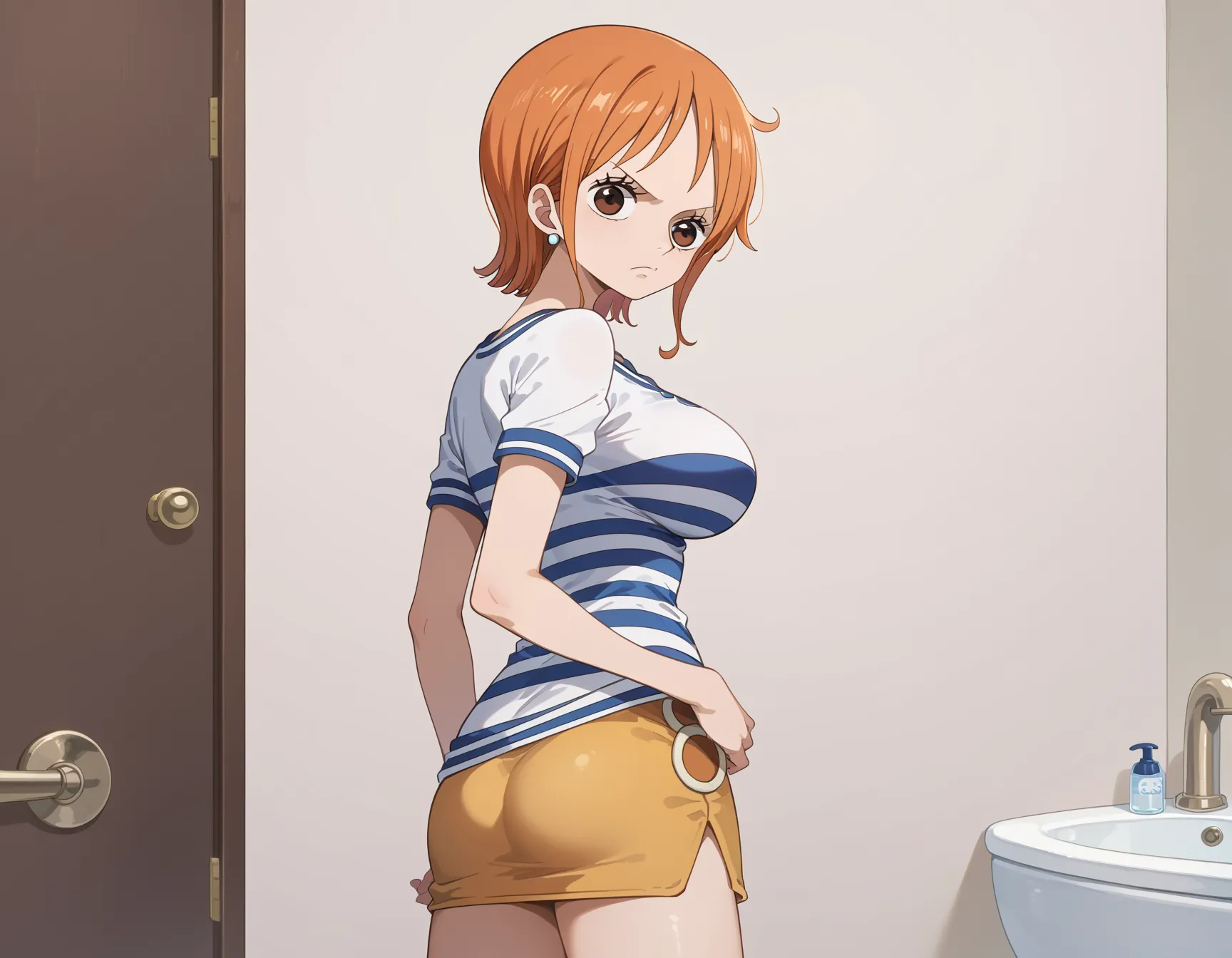 ワンピースに登場するナミちゃんのエッチなAI画像500枚！(6ページ目)の8枚目の画像です。