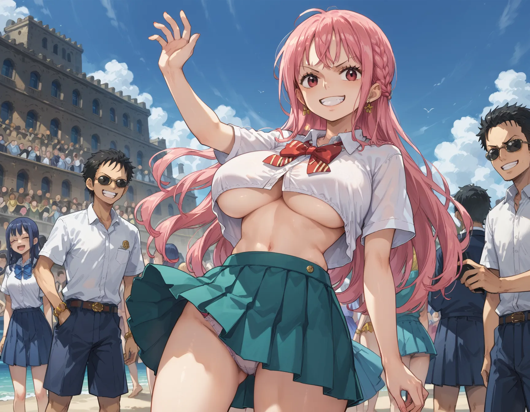 ワンピースに登場するレベッカちゃんのエッチなAI画像436枚！(8ページ目)の9枚目の画像です。