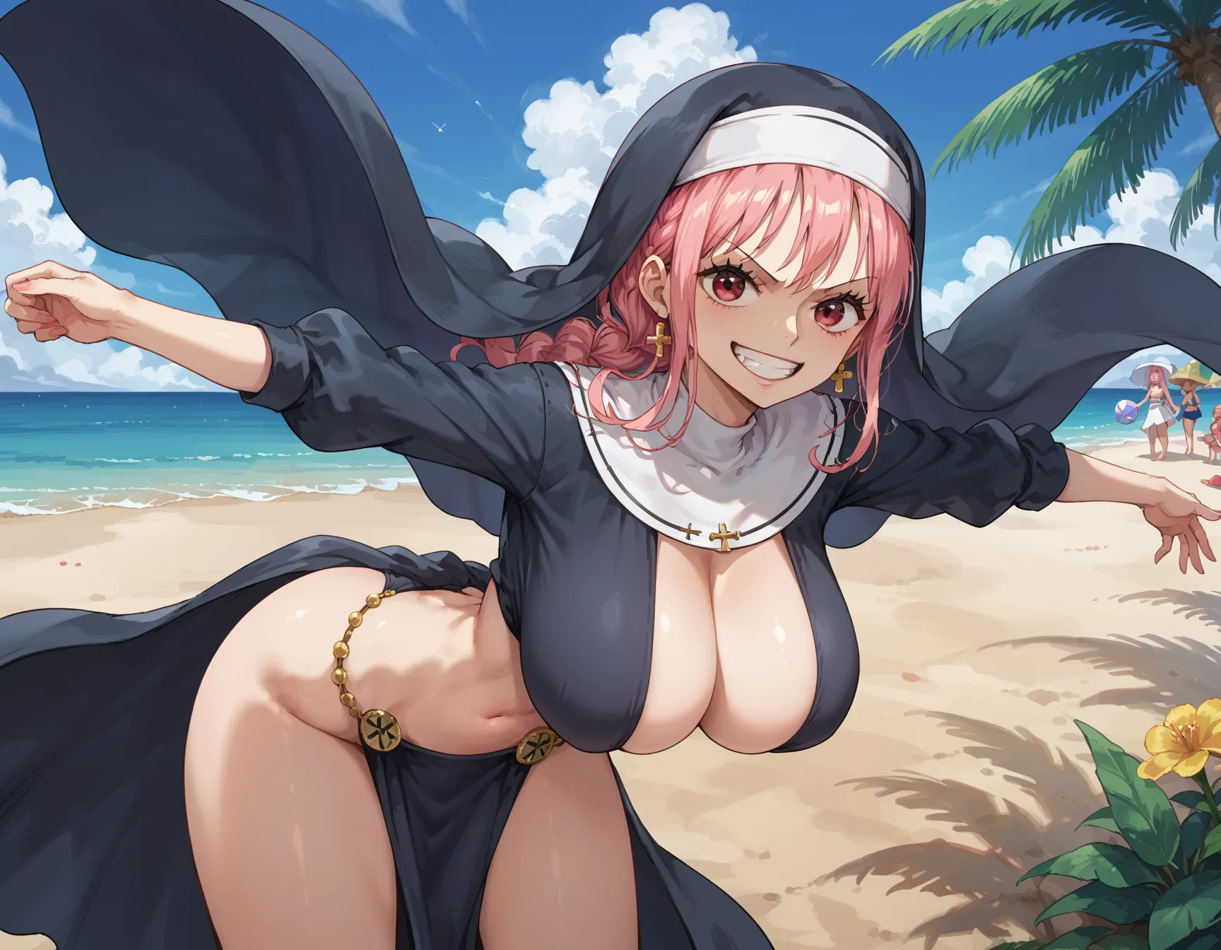 ワンピースに登場するレベッカちゃんのエッチなAI画像436枚！の9枚目の画像です。