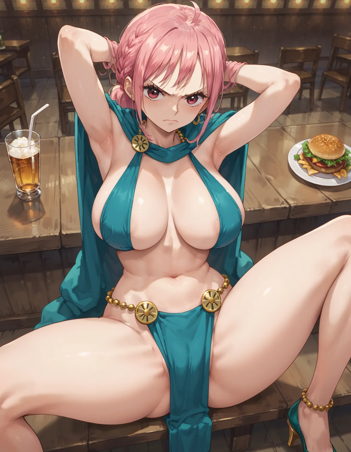 ワンピースに登場するレベッカちゃんのエッチなAI画像436枚！(4ページ目)の26枚目の画像です。