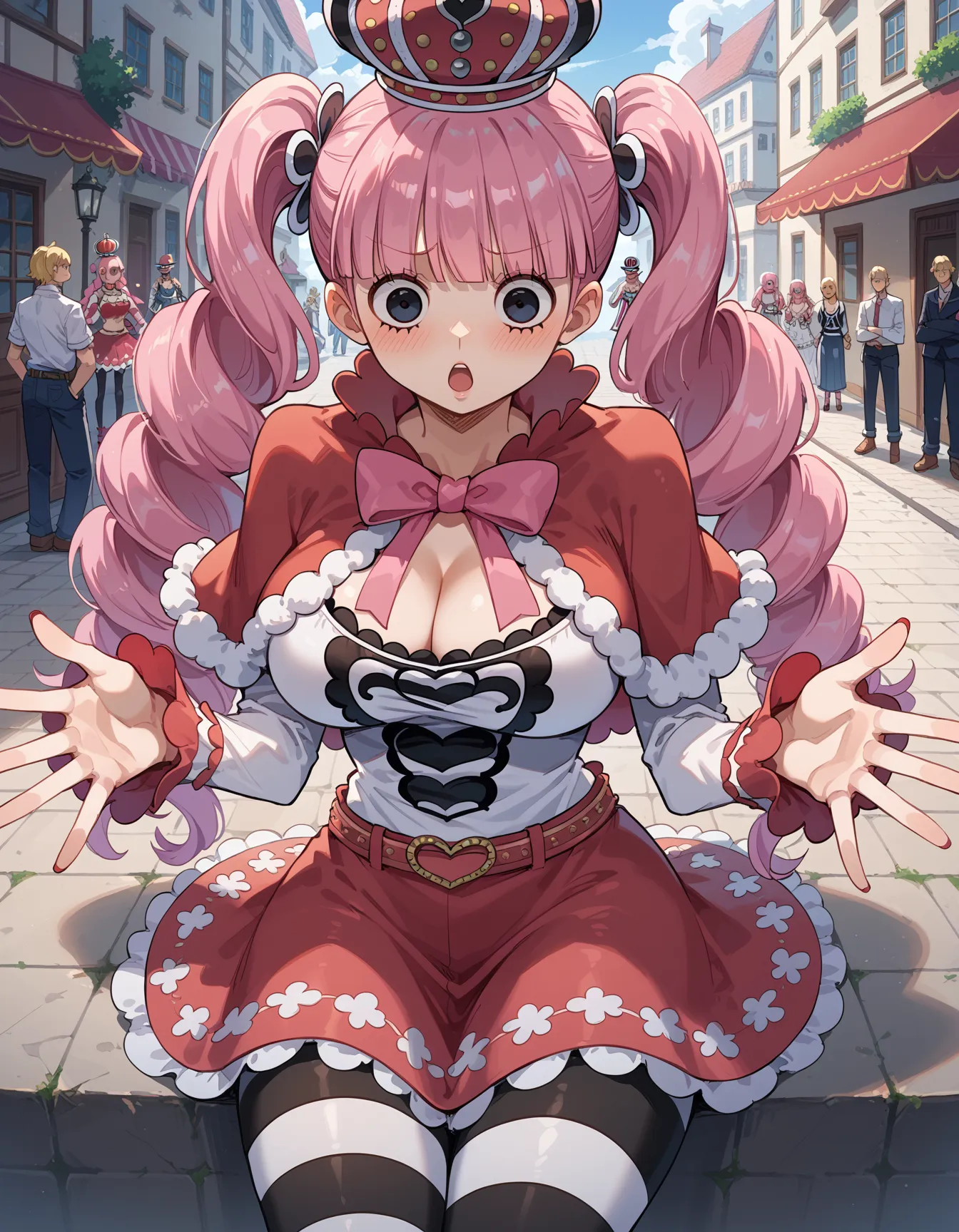 ワンピースに登場するペローナちゃんのエッチなAI画像411枚！(3ページ目)の1枚目の画像です。