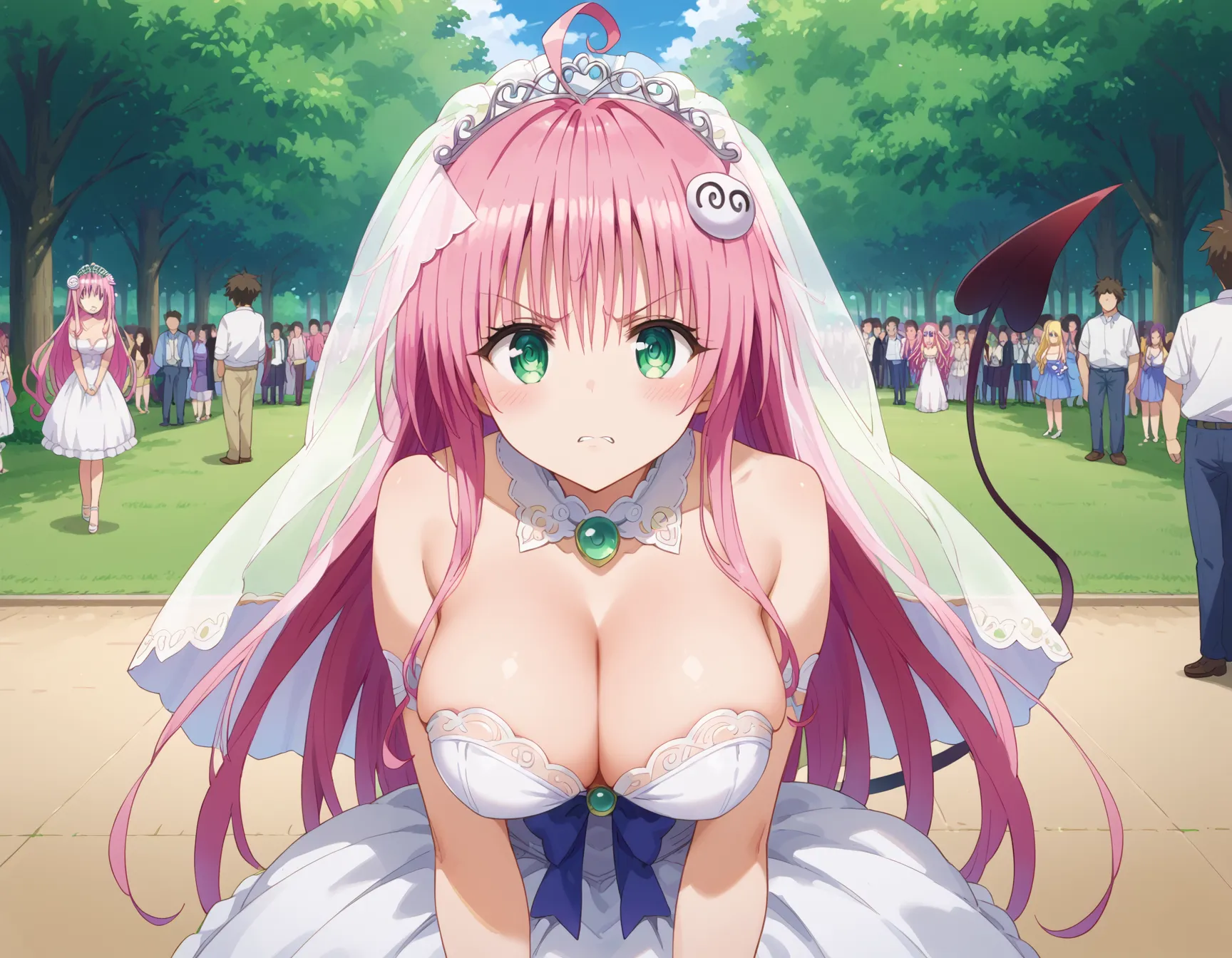 ToLOVEるに登場するララちゃんのエッチなAI画像421枚！(7ページ目)の15枚目の画像です。