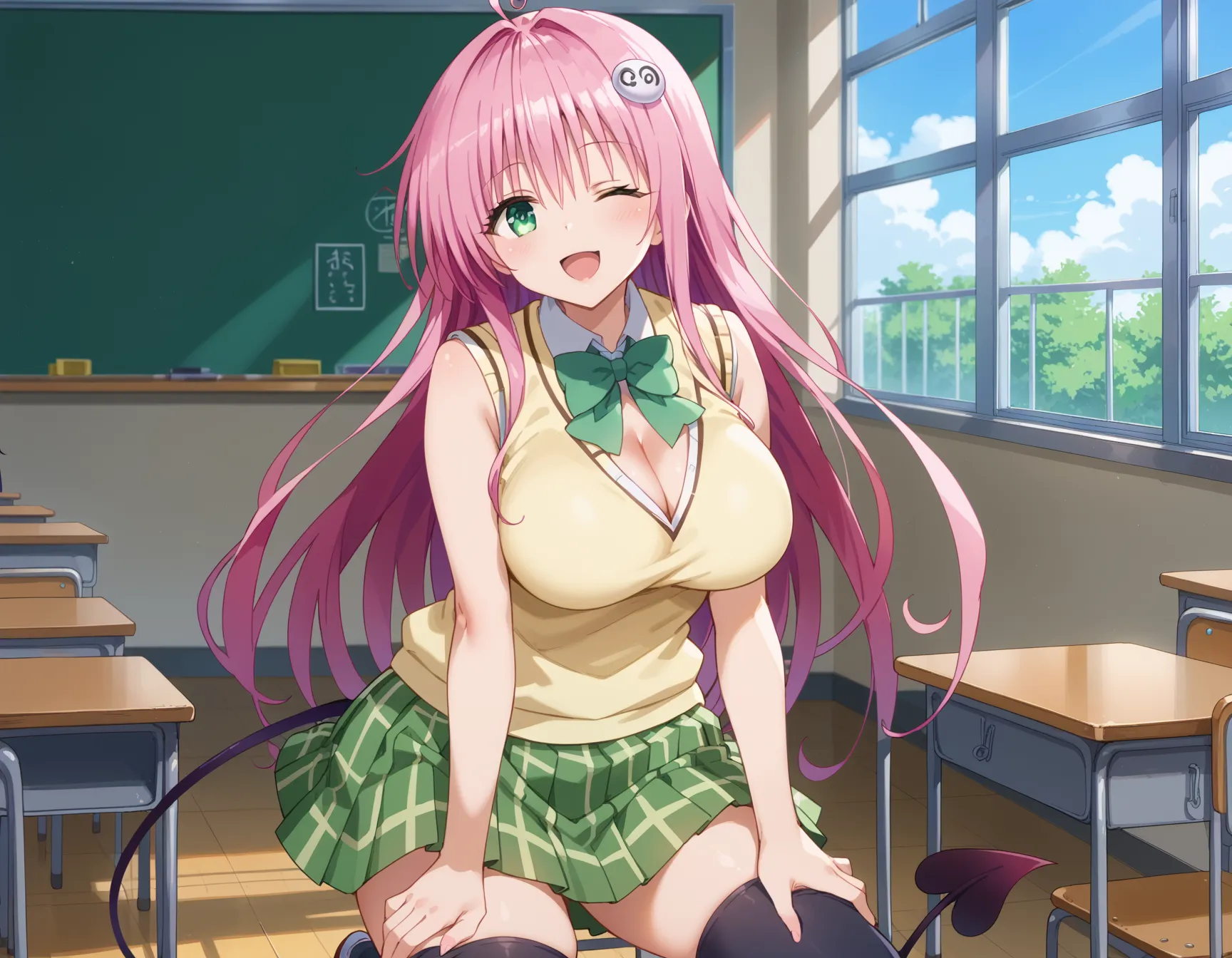 ToLOVEるに登場するララちゃんのエッチなAI画像421枚！(10ページ目)の2枚目の画像です。