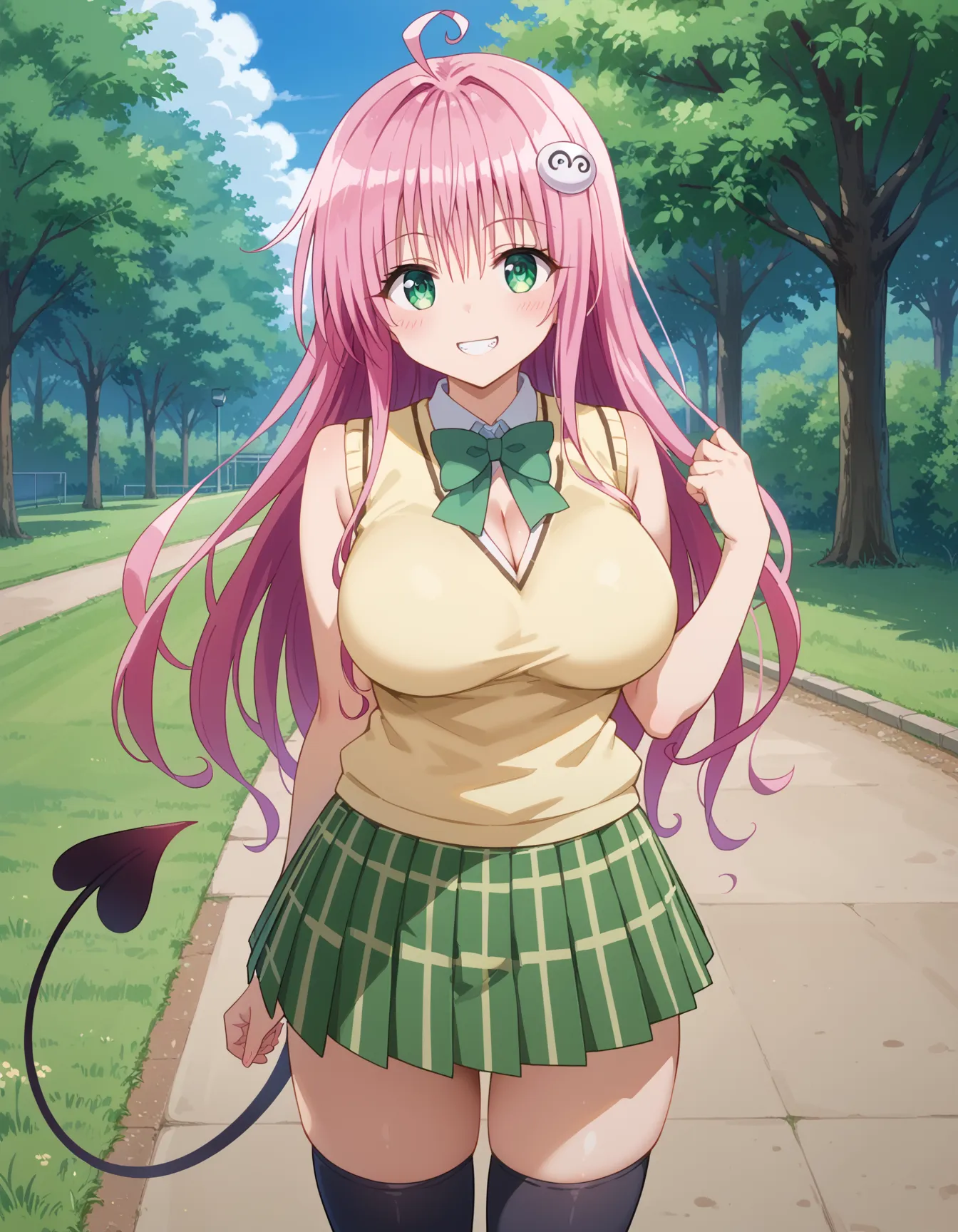ToLOVEるに登場するララちゃんのエッチなAI画像421枚！(10ページ目)の9枚目の画像です。