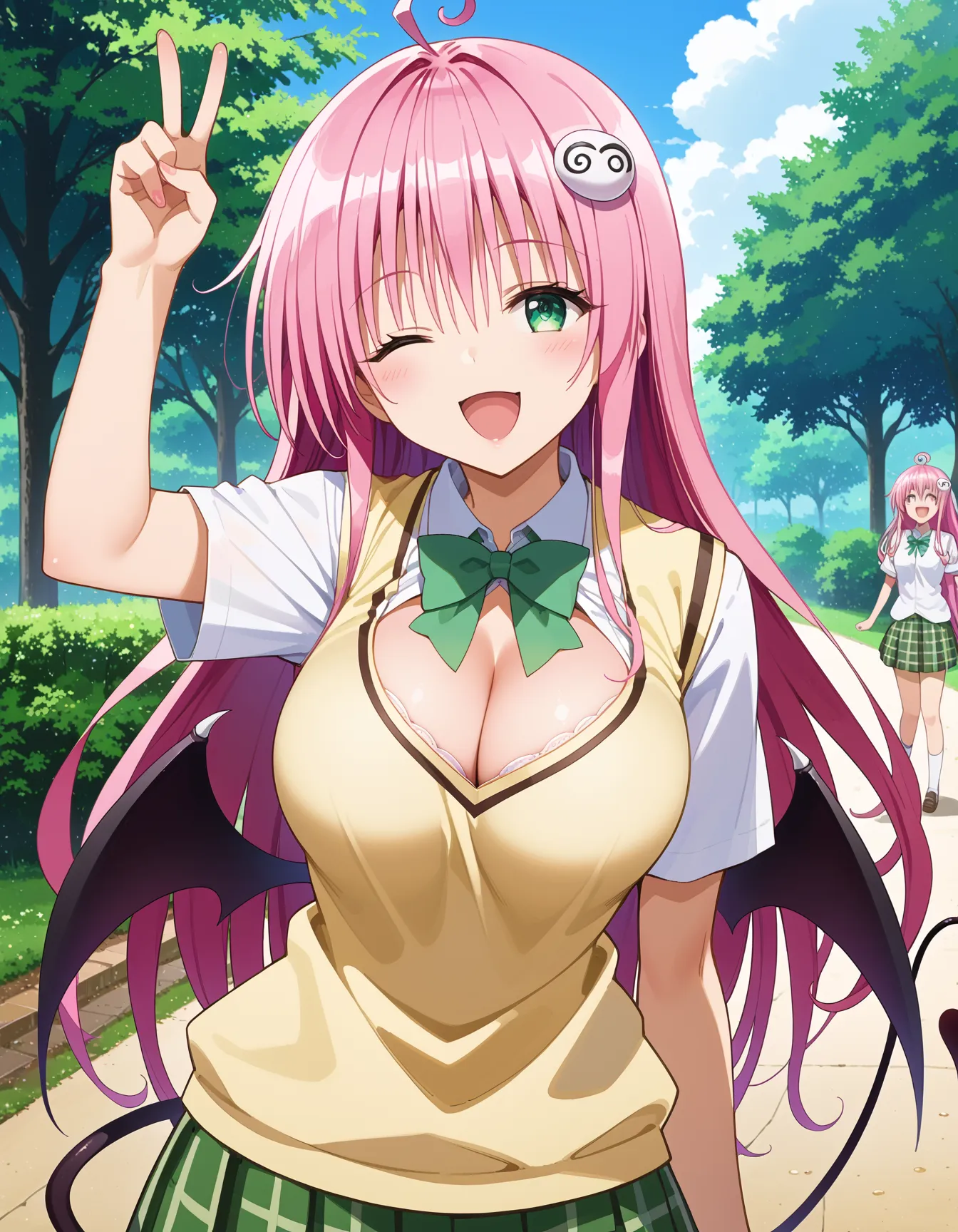 ToLOVEるに登場するララちゃんのエッチなAI画像421枚！(10ページ目)の28枚目の画像です。
