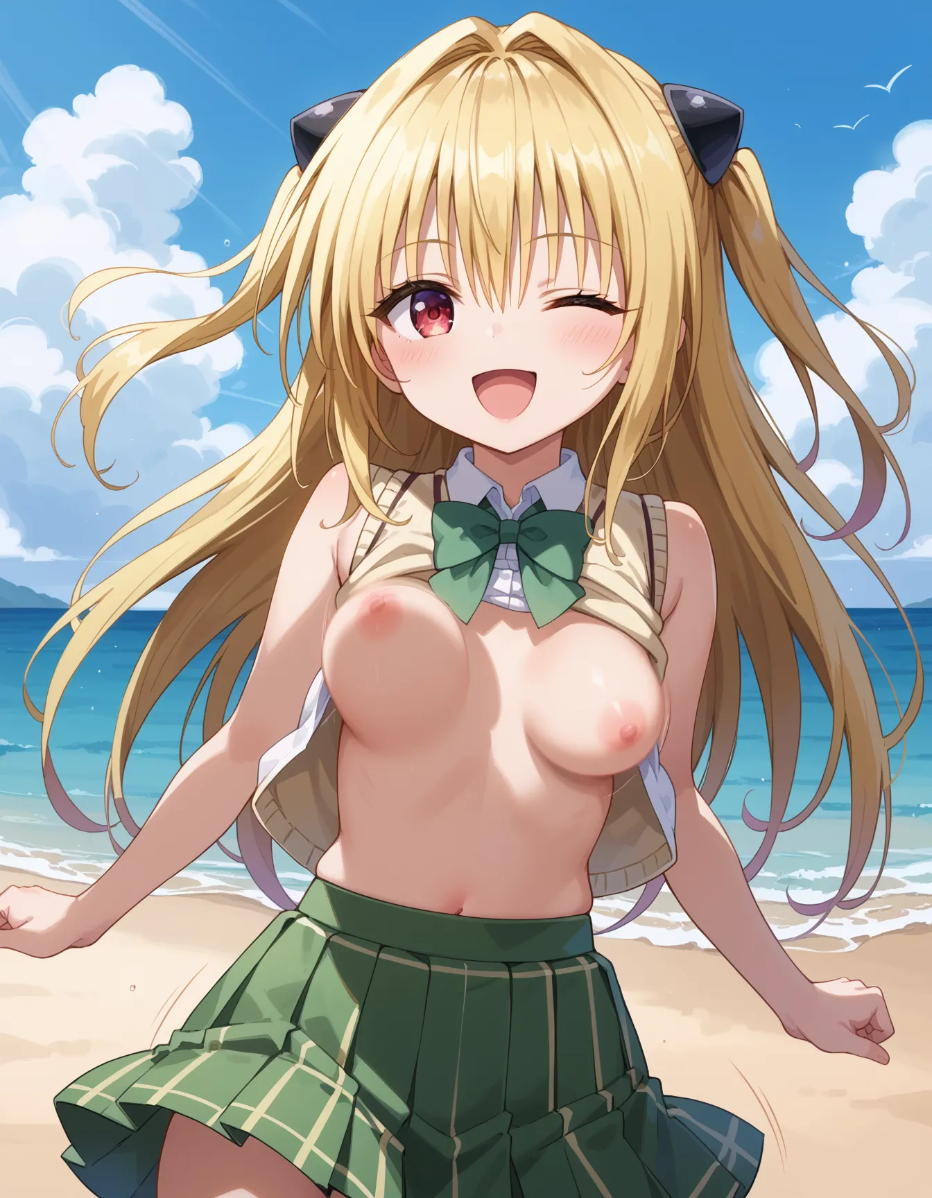 ToLOVEるに登場するヤミちゃんのエッチなAI画像480枚！(6ページ目)の39枚目の画像です。