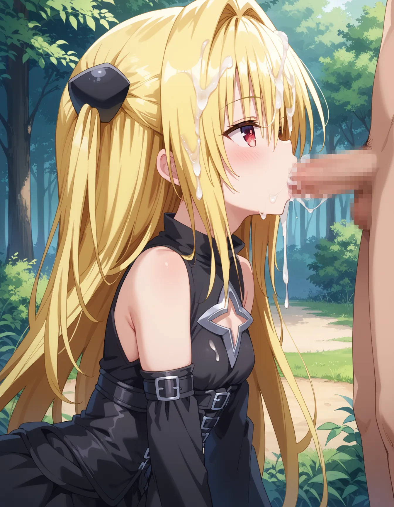 【ヤミイラストAIエロ画像】ToLOVEるに登場するヤミちゃんのエッチなAI画像480枚！(6ページ目)_次ページのエロ画像