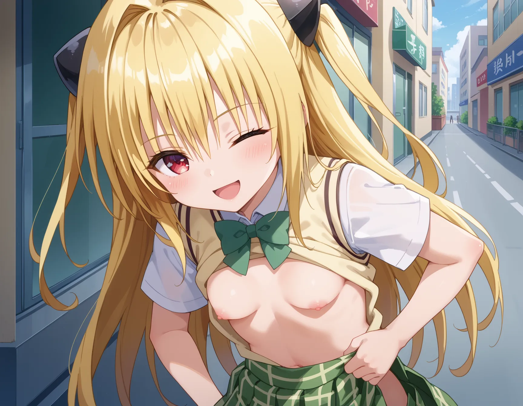 ToLOVEるに登場するヤミちゃんのエッチなAI画像480枚！の28枚目の画像です。