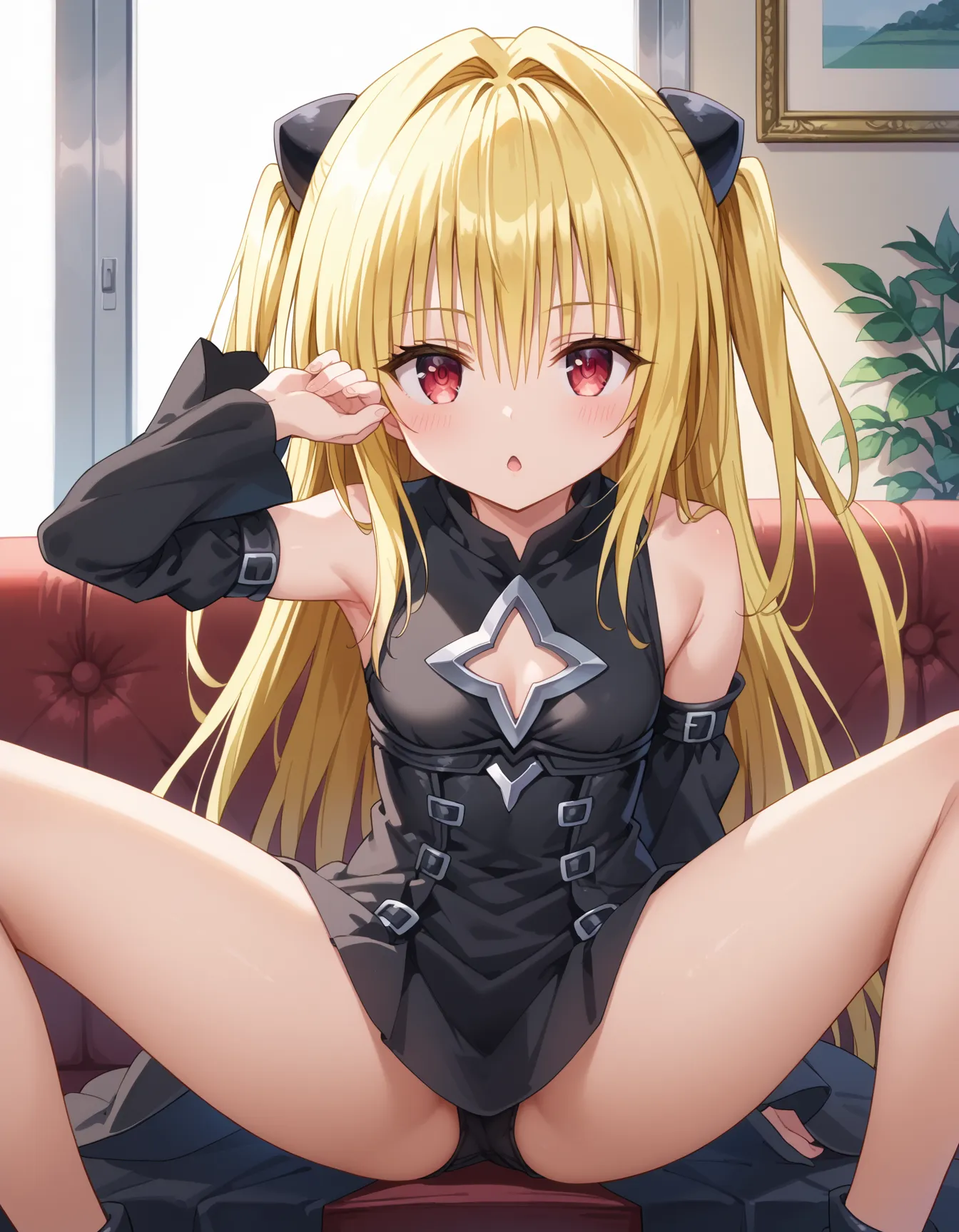 ToLOVEるに登場するヤミちゃんのエッチなAI画像480枚！の30枚目の画像です。