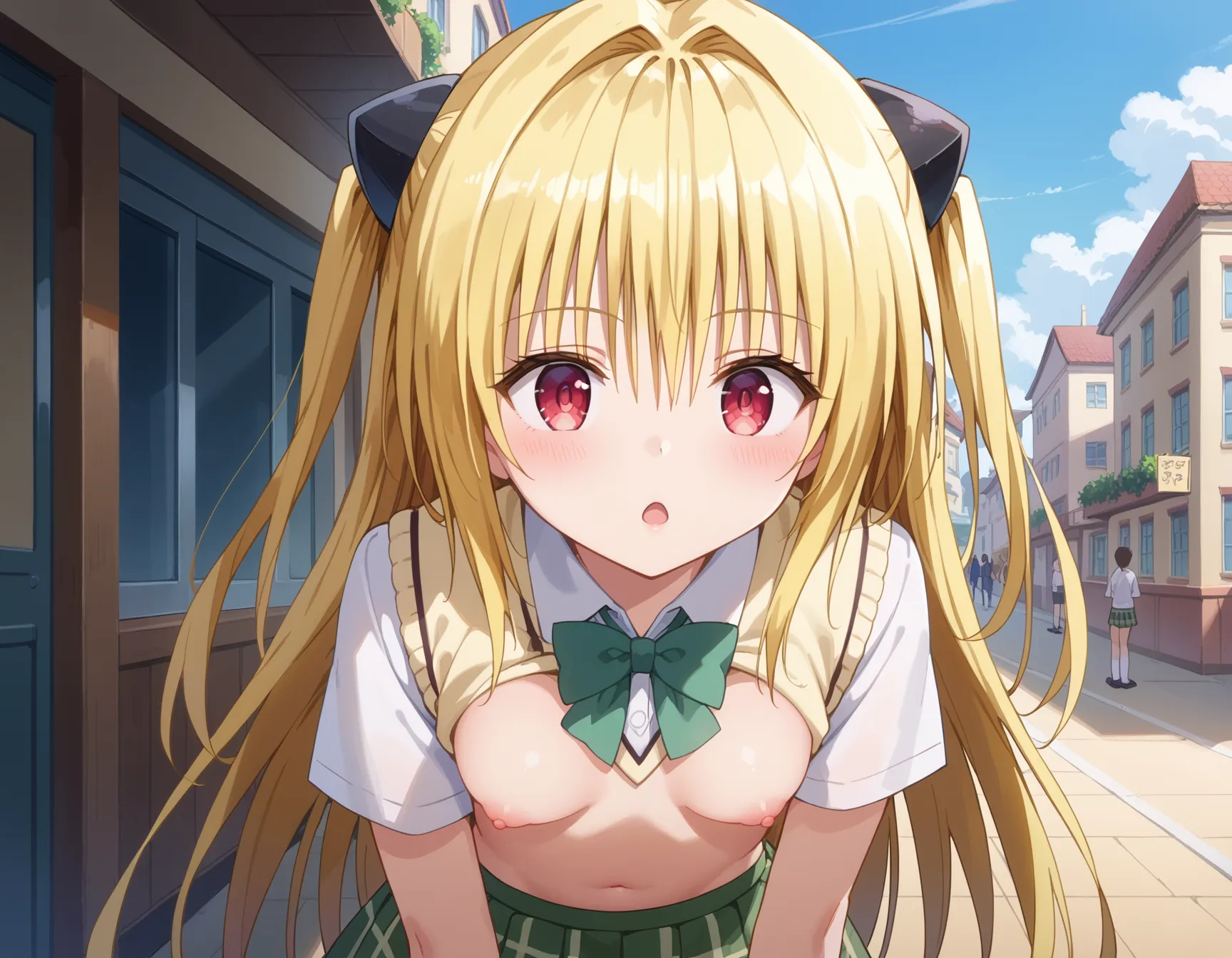 ToLOVEるに登場するヤミちゃんのエッチなAI画像480枚！の32枚目の画像です。
