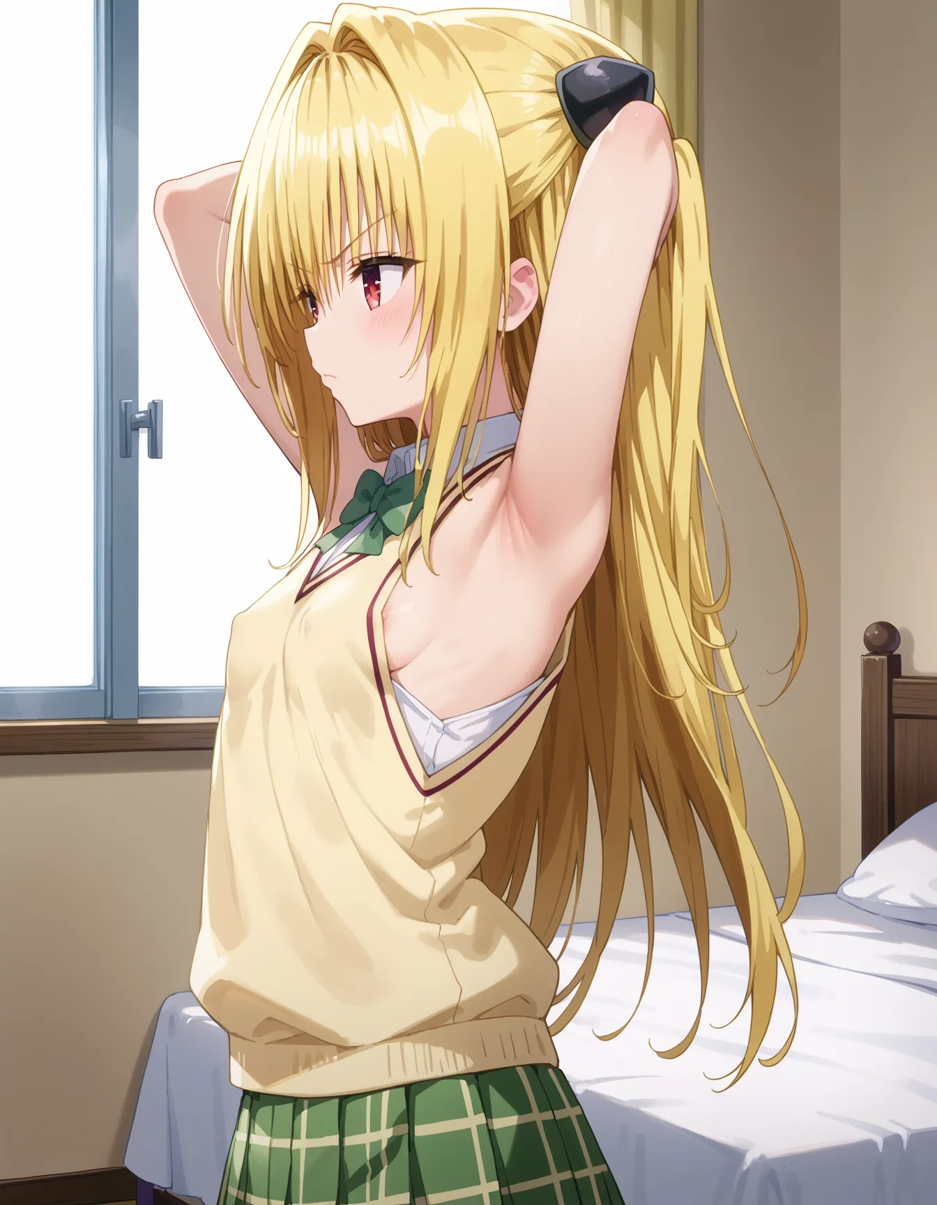 ToLOVEるに登場するヤミちゃんのエッチなAI画像480枚！(8ページ目)の7枚目の画像です。