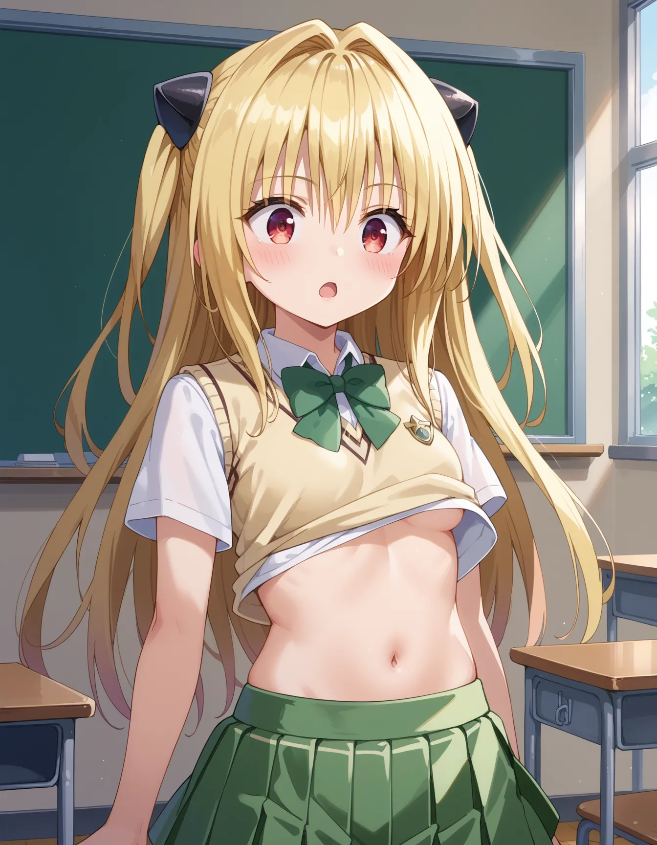 ToLOVEるに登場するヤミちゃんのエッチなAI画像480枚！(8ページ目)の10枚目の画像です。