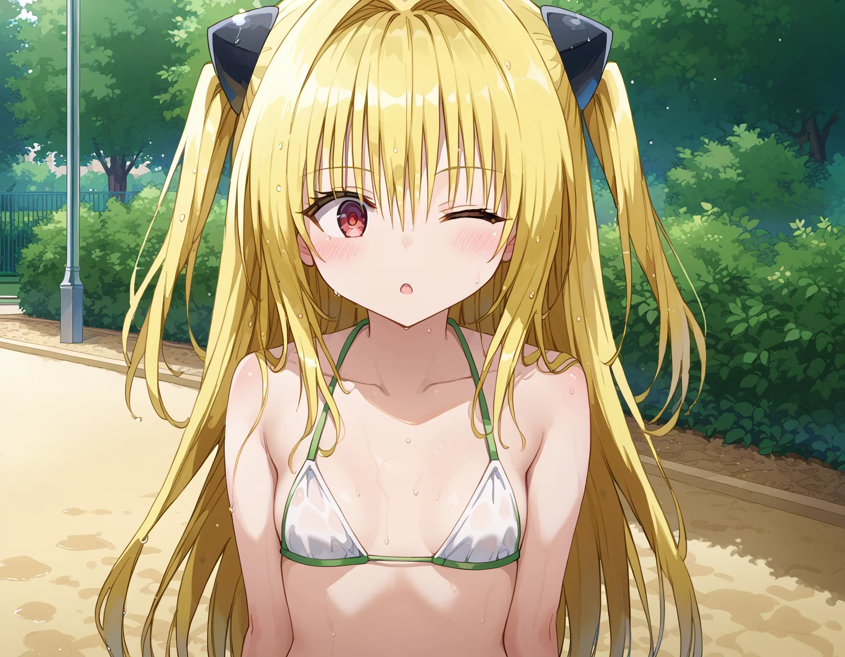 ToLOVEるに登場するヤミちゃんのエッチなAI画像480枚！(8ページ目)の14枚目の画像です。