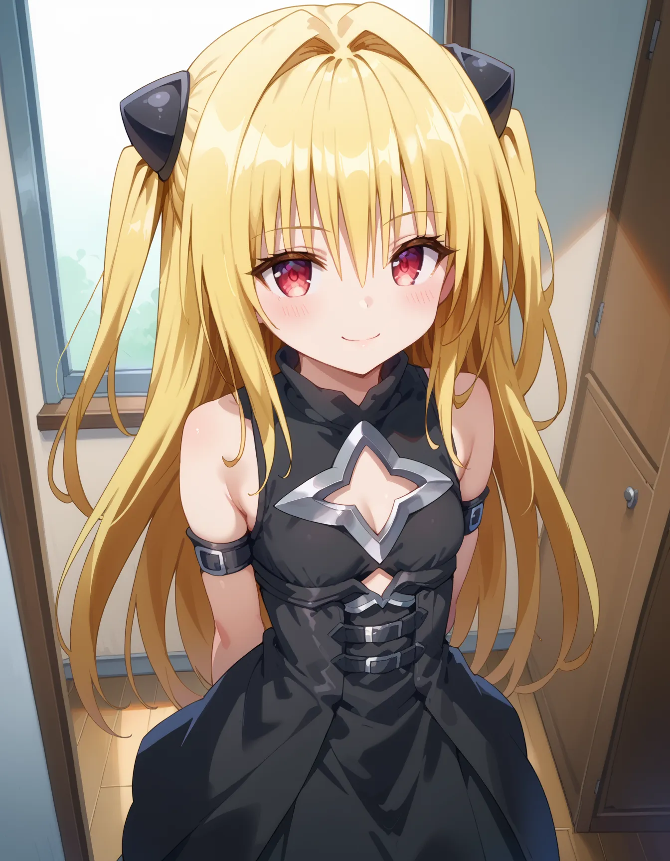 ToLOVEるに登場するヤミちゃんのエッチなAI画像480枚！(8ページ目)の22枚目の画像です。